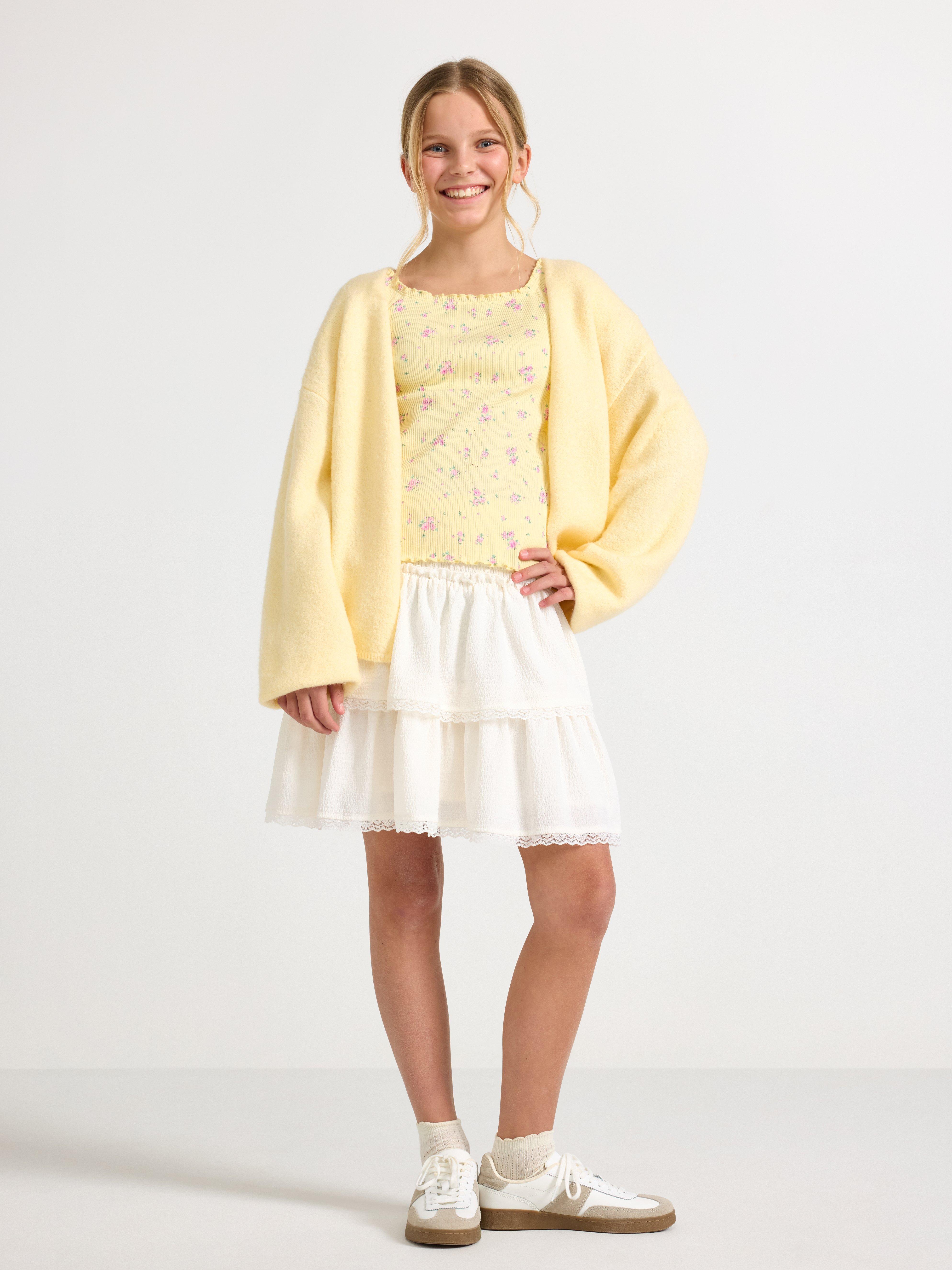 Skirt - Kids Wear - White