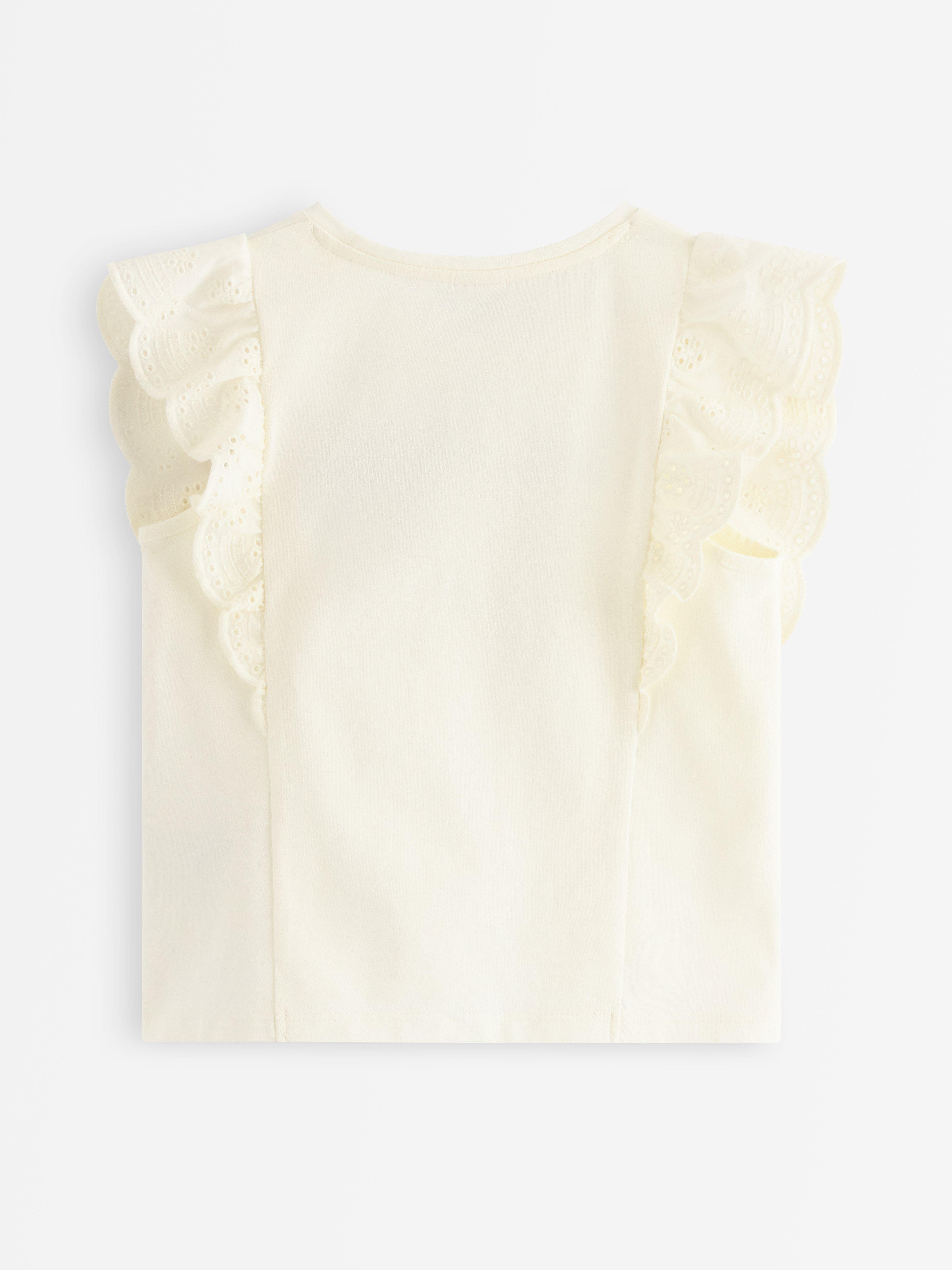 Top - Kids Wear - White