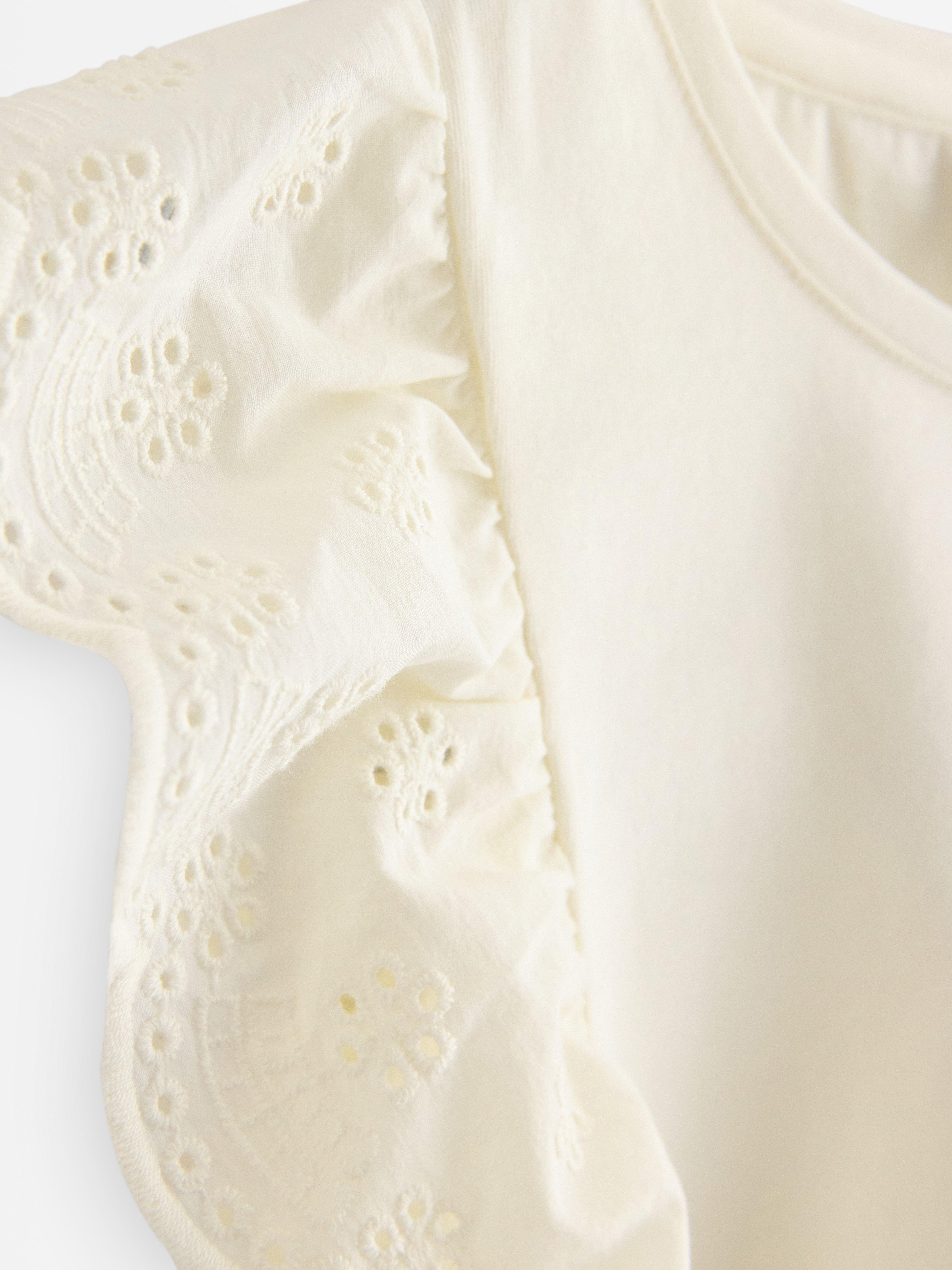 Top - Kids Wear - White
