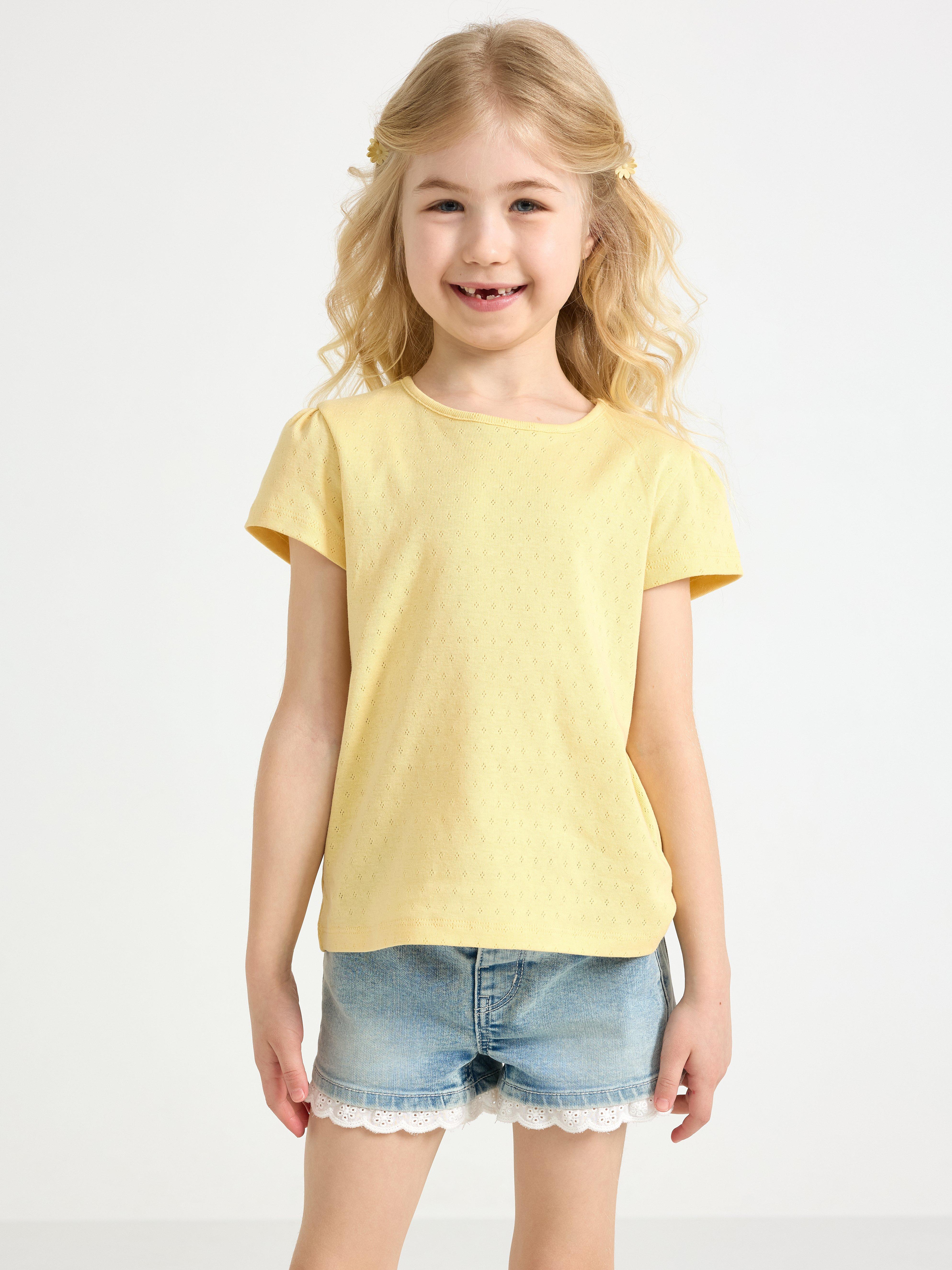 Top - Kids Wear - Yellow