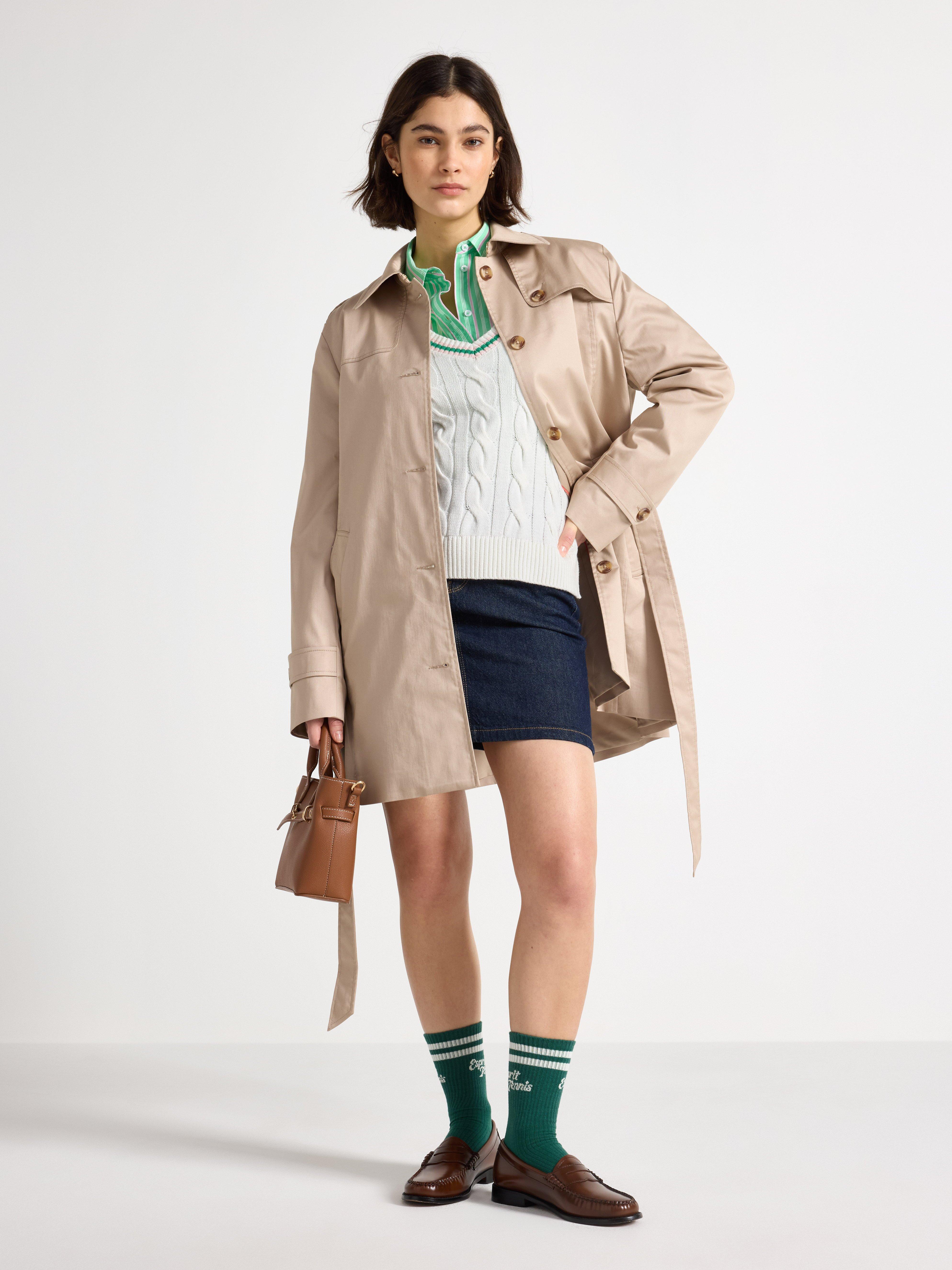 Trenchcoat - Womens Wear - Beige