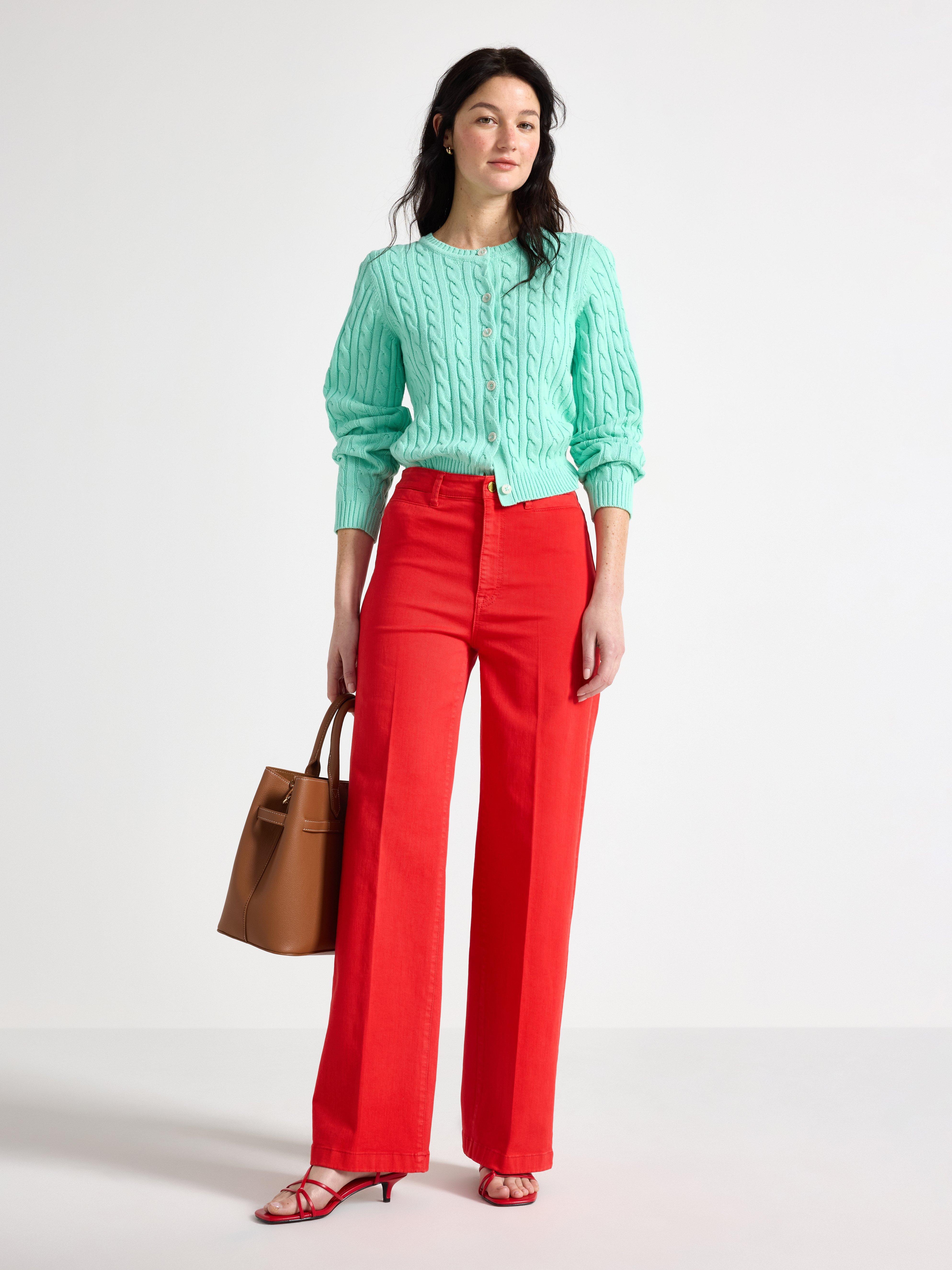 Trousers - Womens Wear - Red