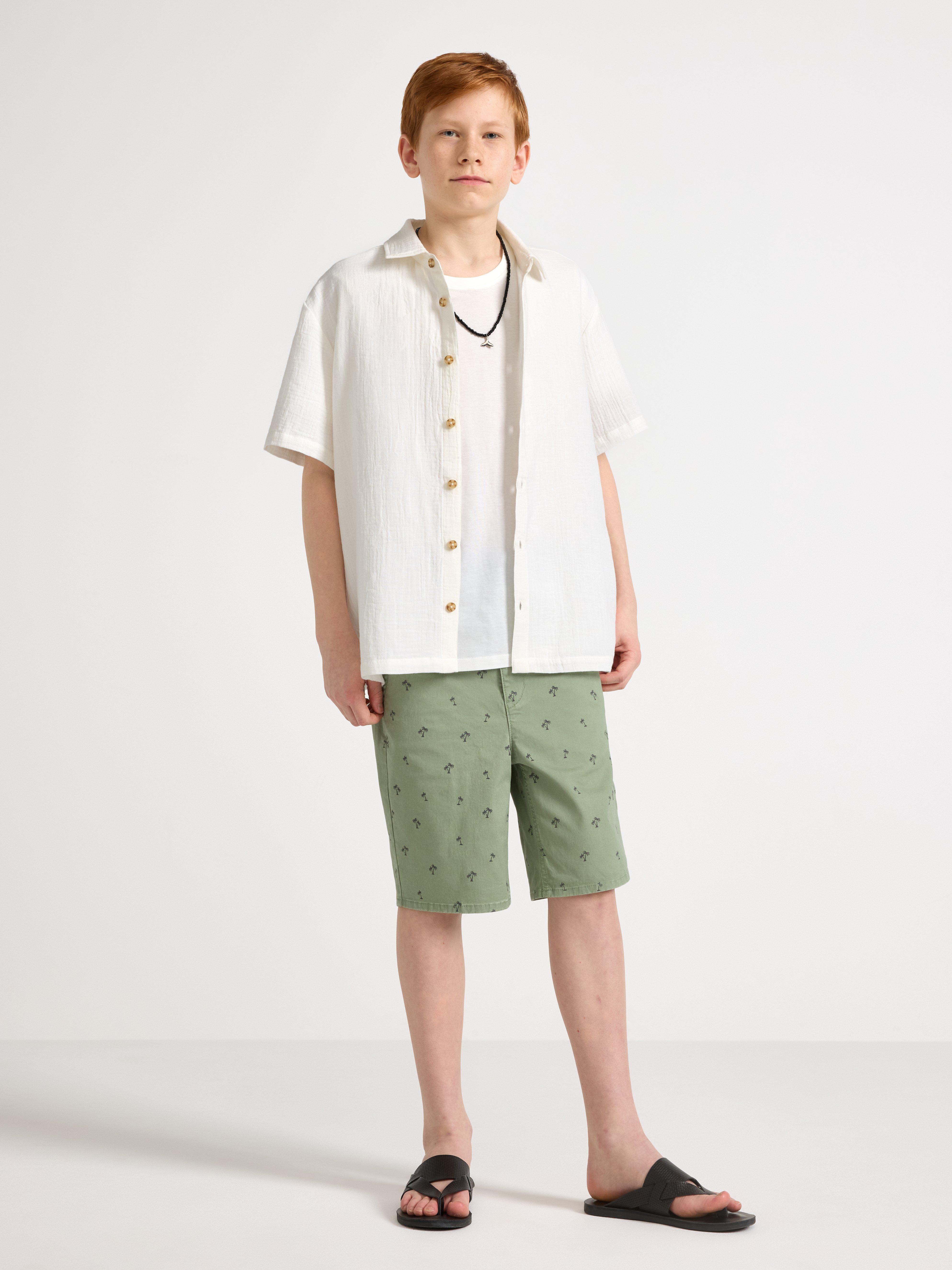 Shorts - Kids Wear - Khaki
