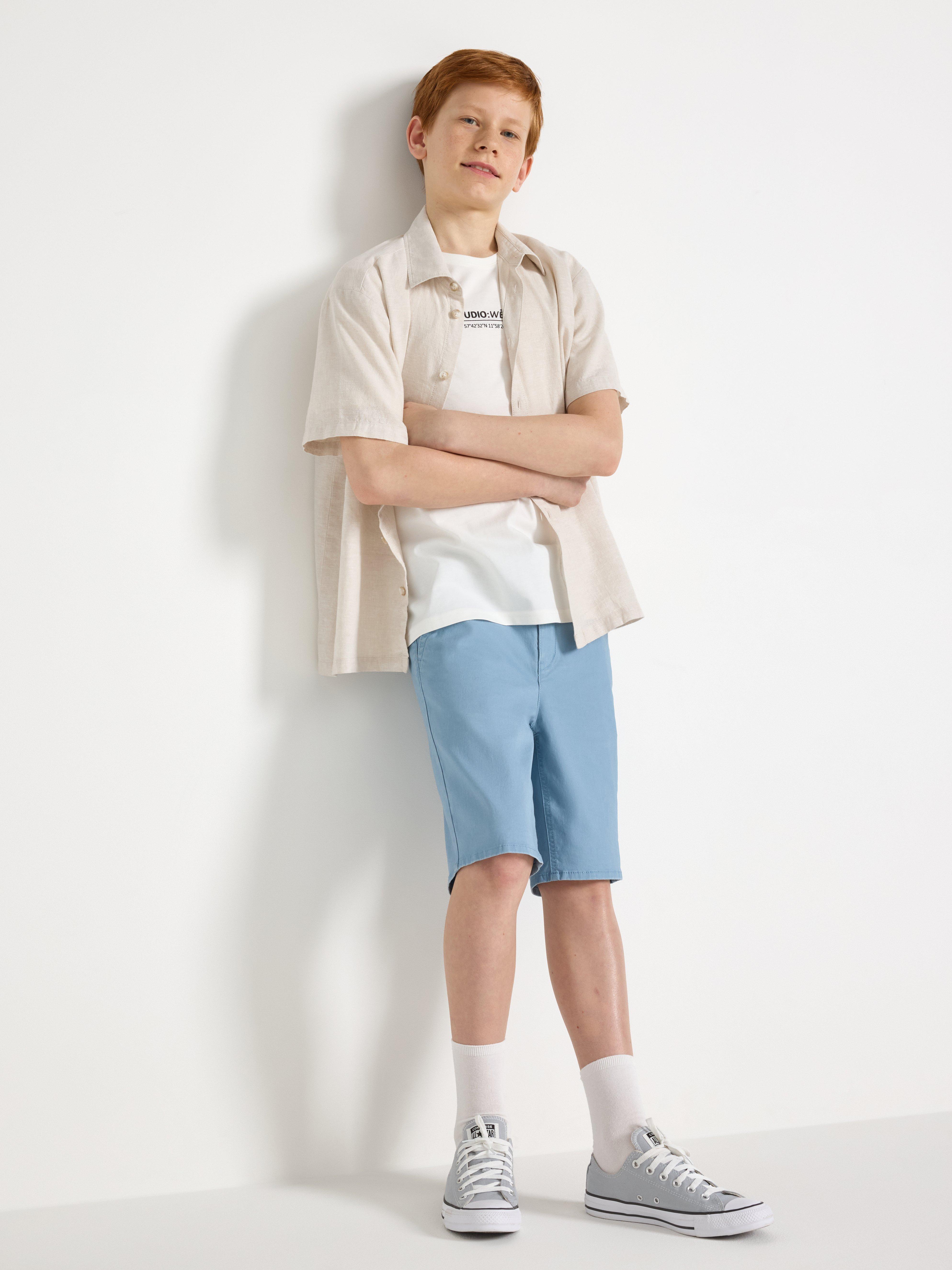 Shorts - Kids Wear - Blue