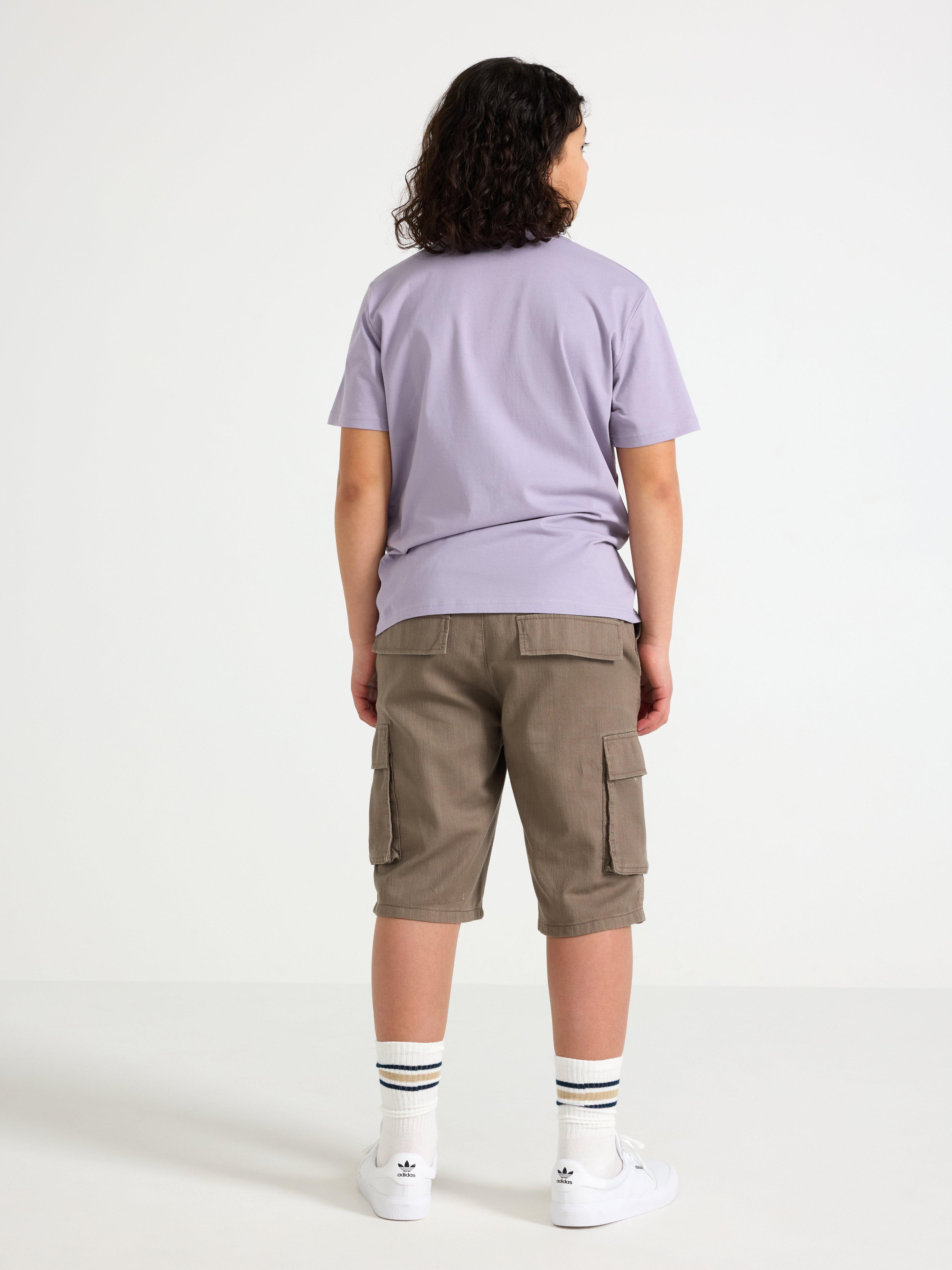 Shorts - Kids Wear - Brown