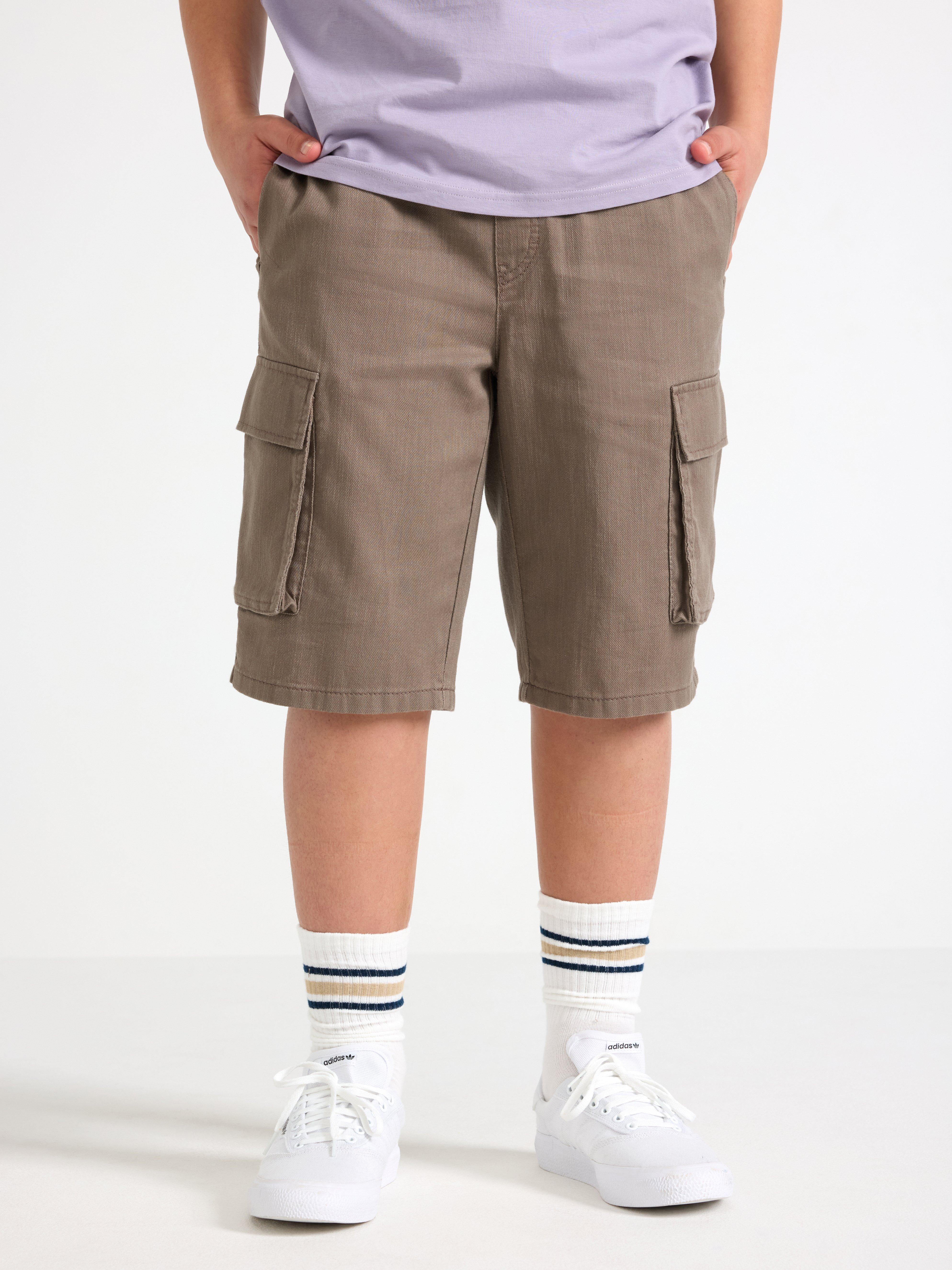 Shorts - Kids Wear - Brown