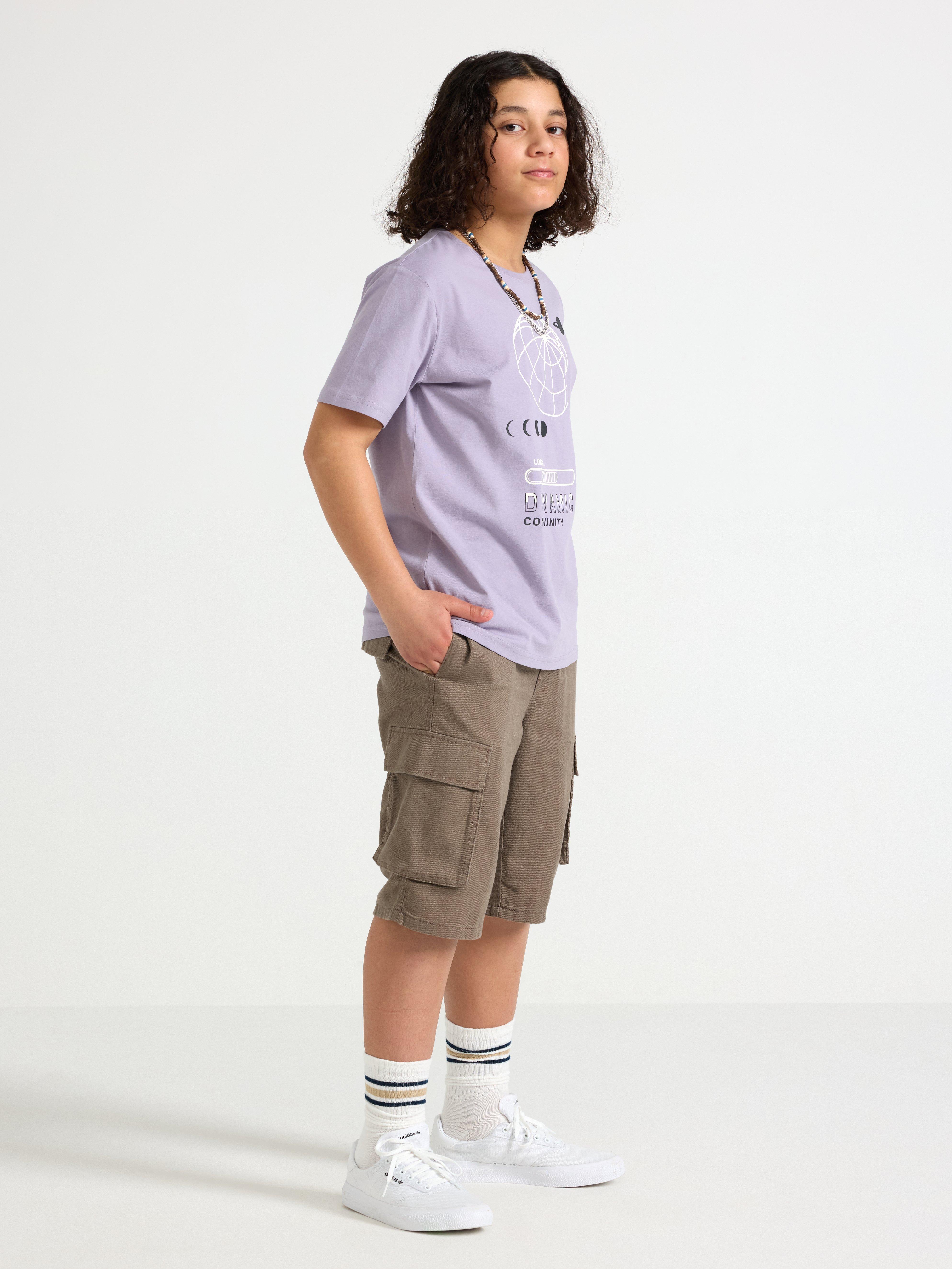 Shorts - Kids Wear - Brown
