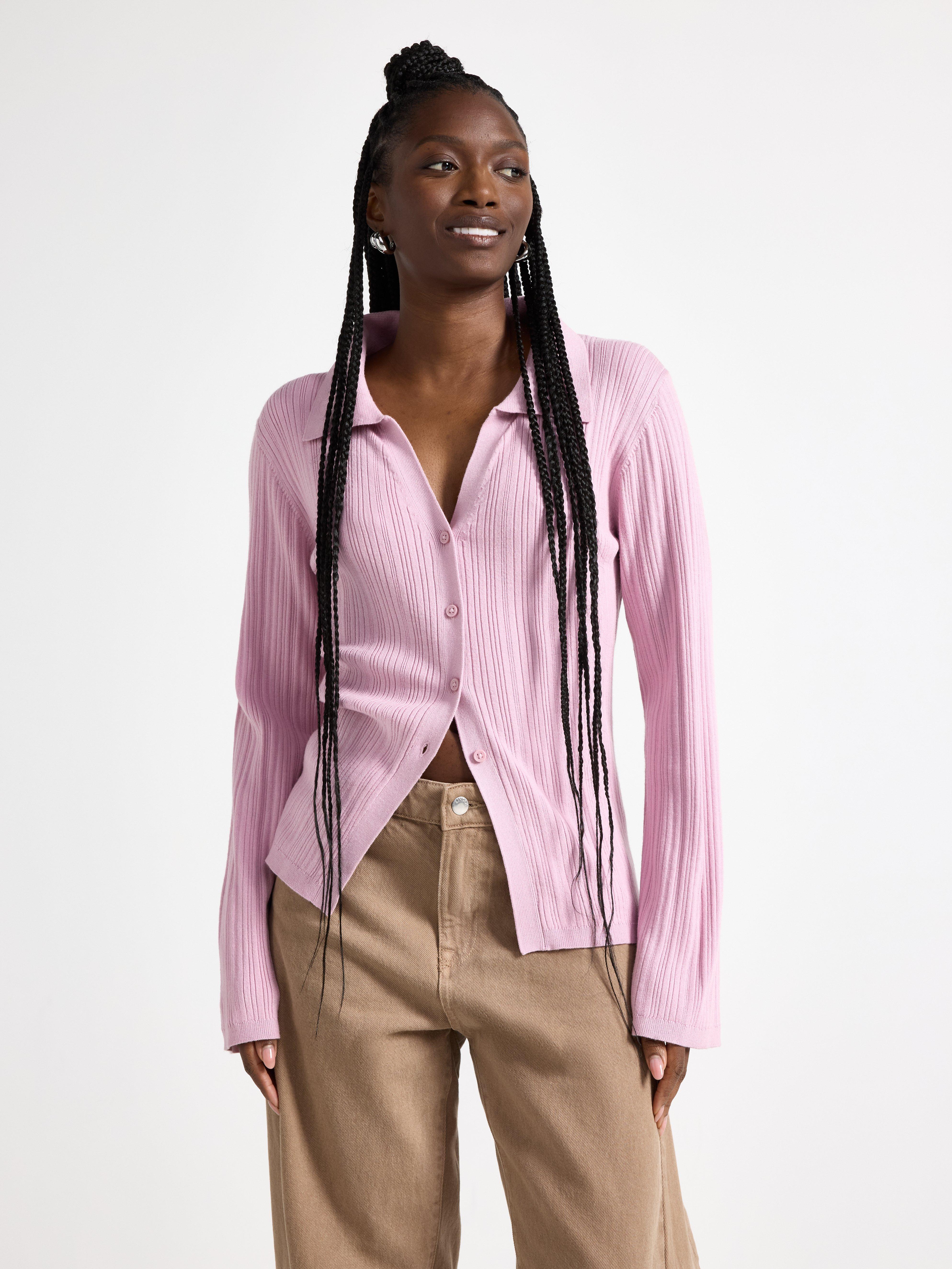 Cardigan - Womens Wear - Pink