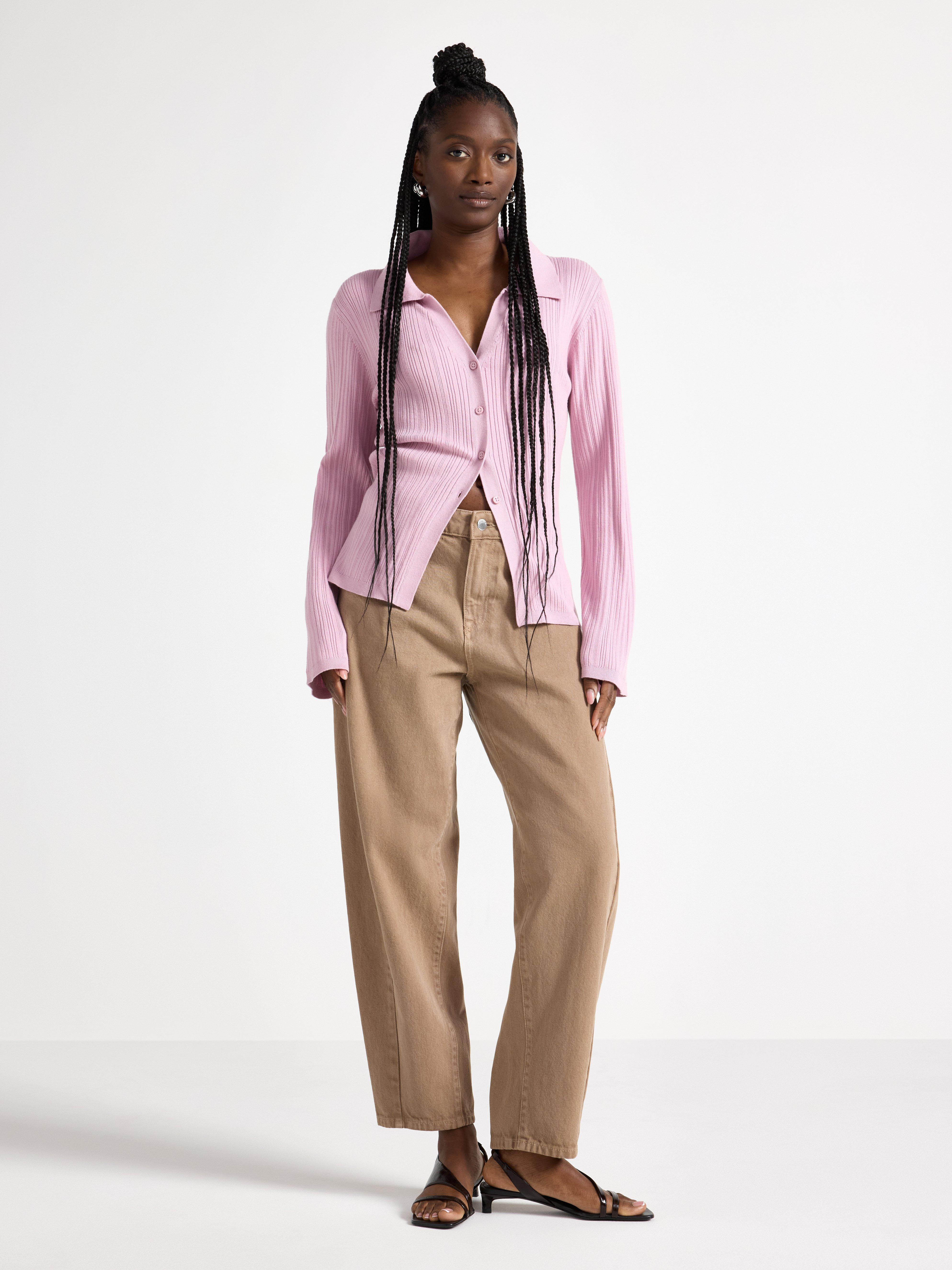 Cardigan - Dame - Rosa