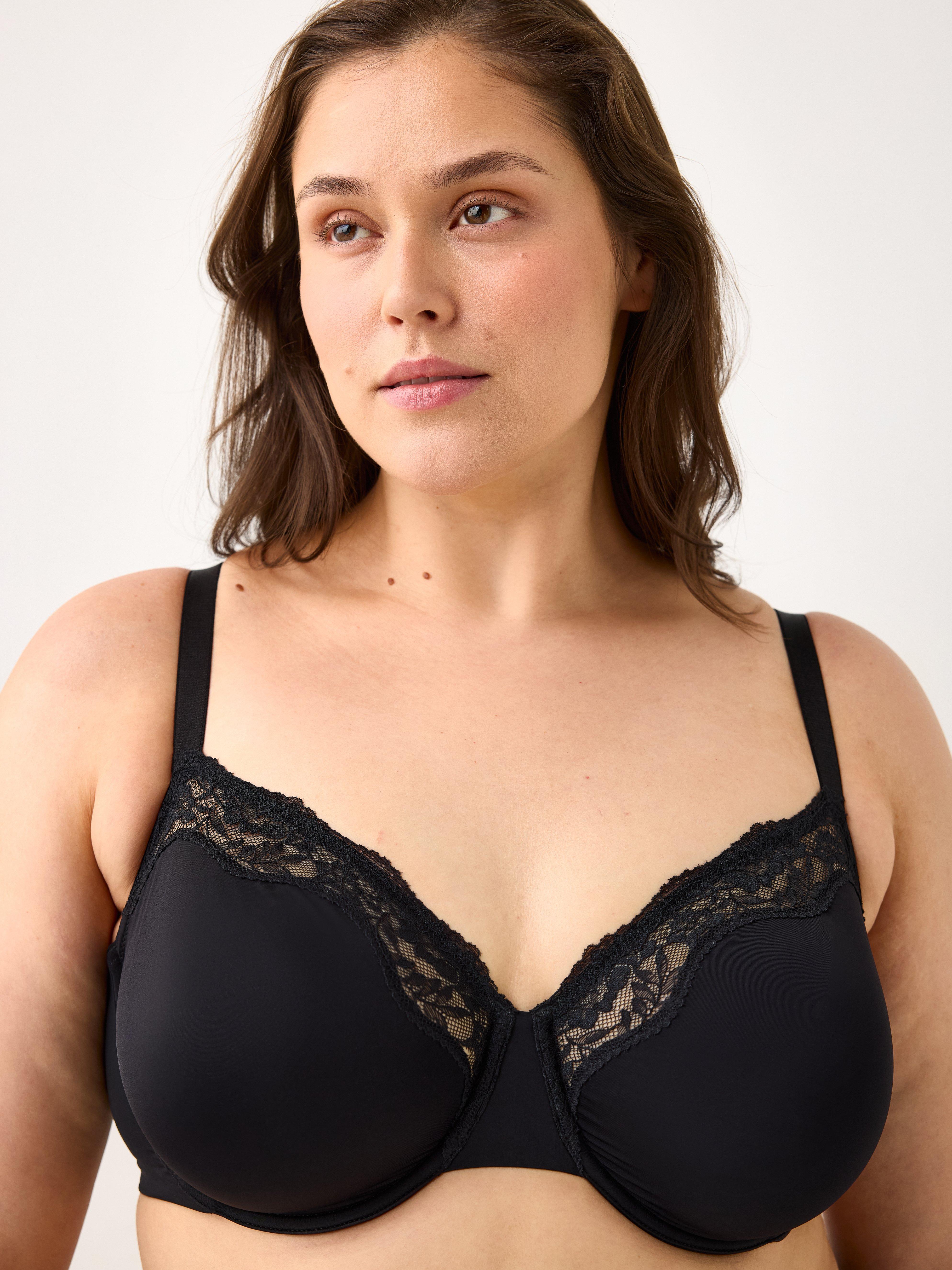 Podprsenka Unpadded - Spodní prádlo - Černá