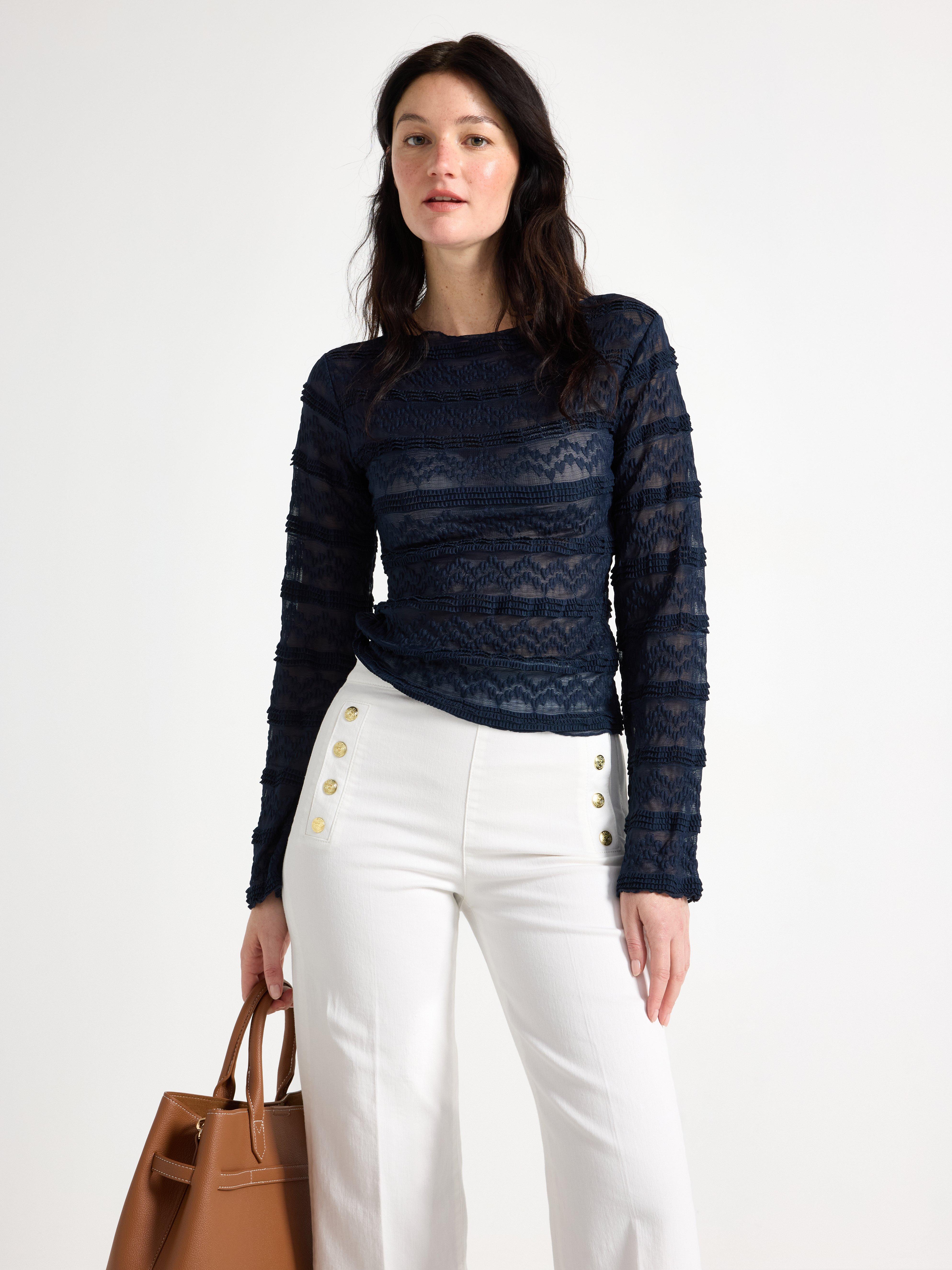 Top - Womens Wear - Blue