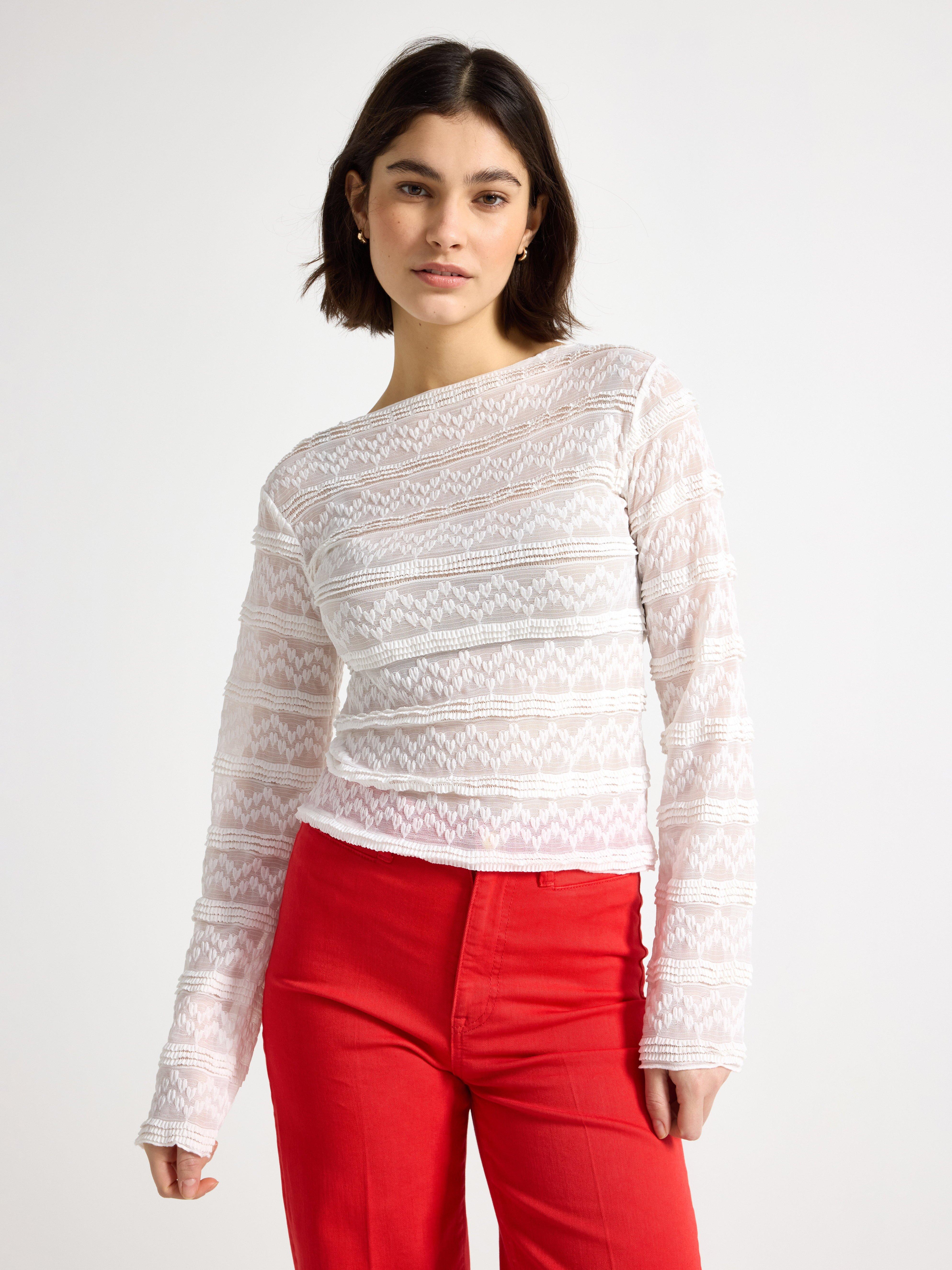 Top - Womens Wear - White