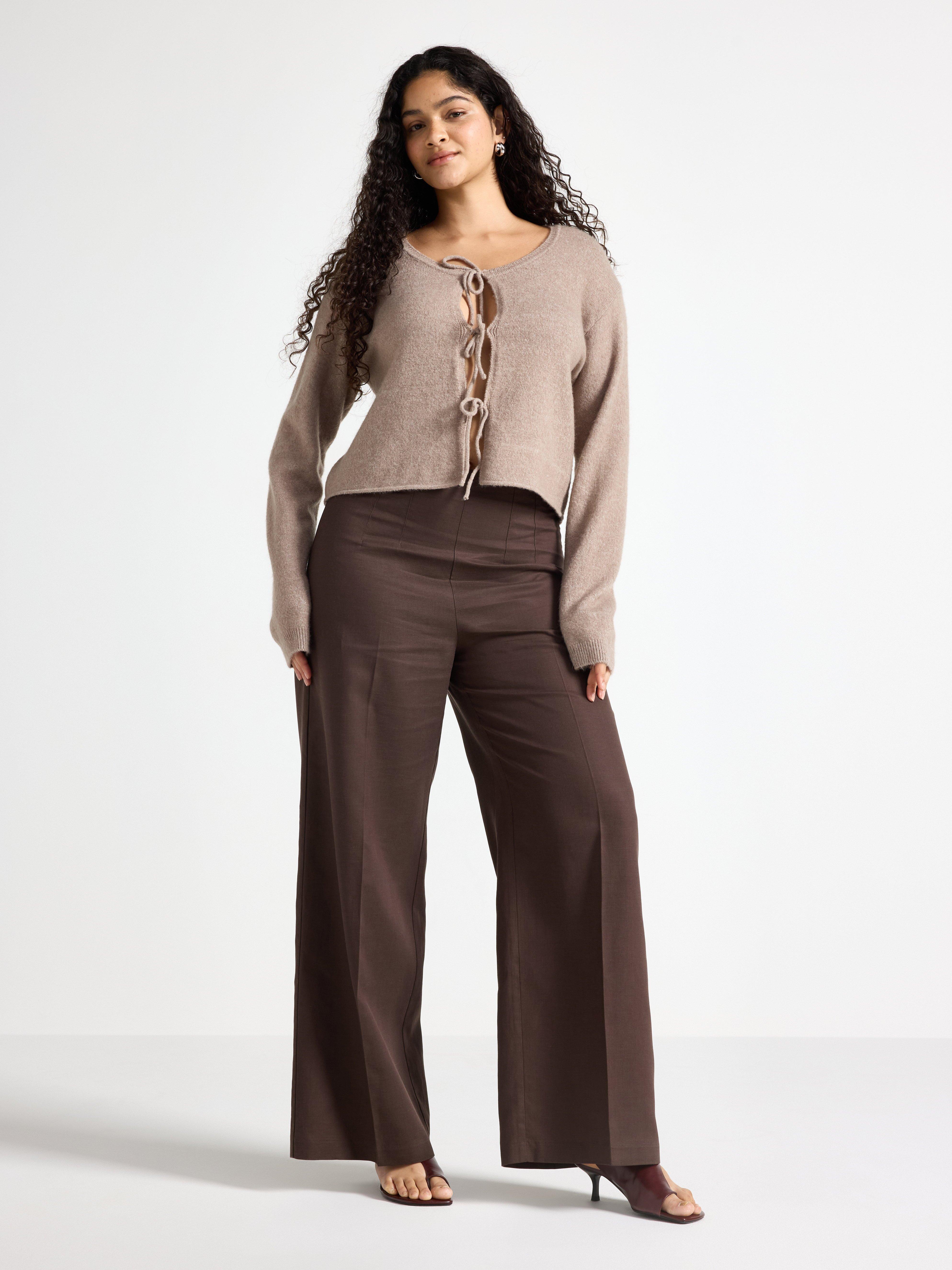 Cardigan - Dam - Brun