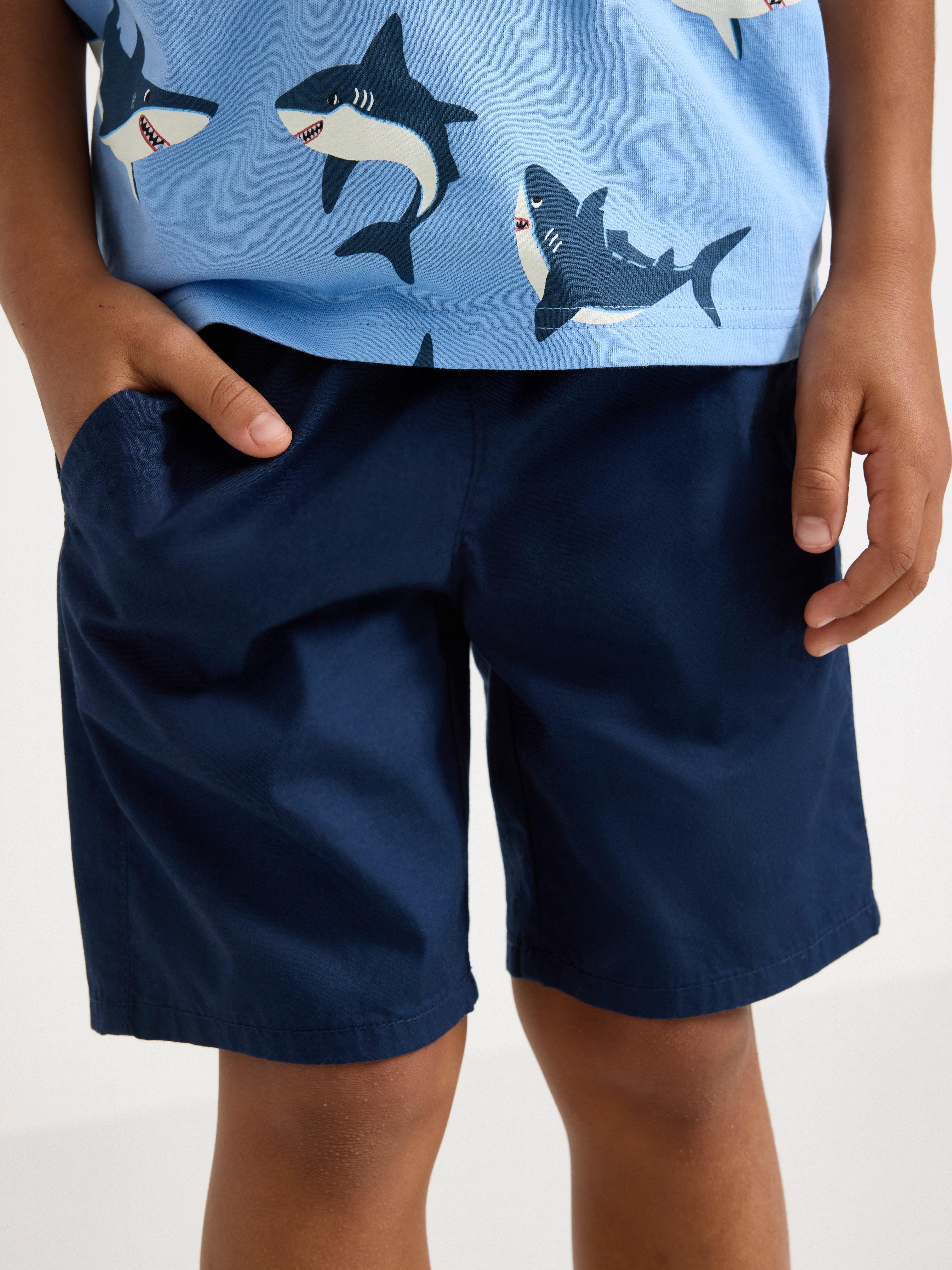 Shorts - Kids Wear - Blue