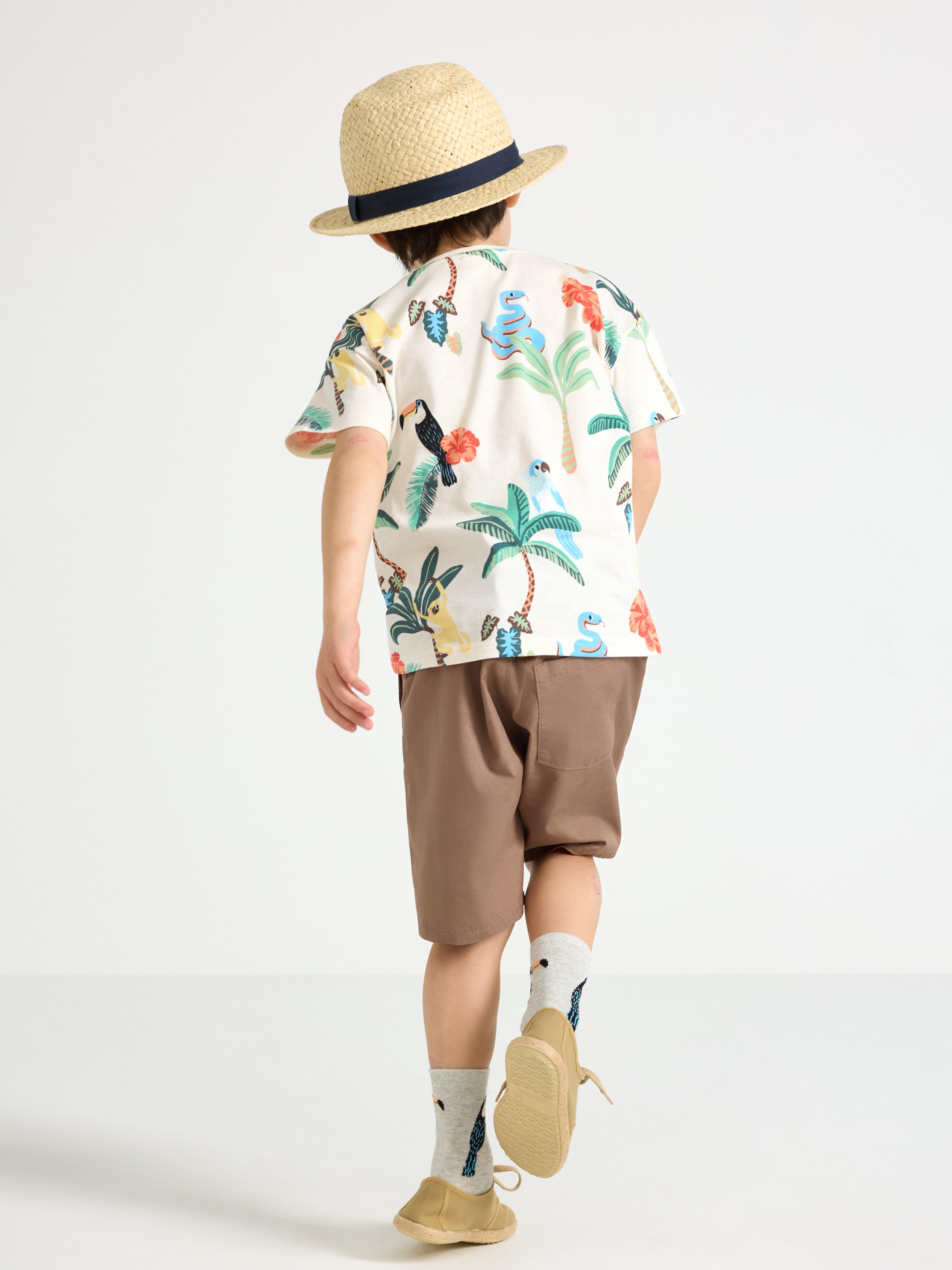 Shortsit - Lapset - Khaki