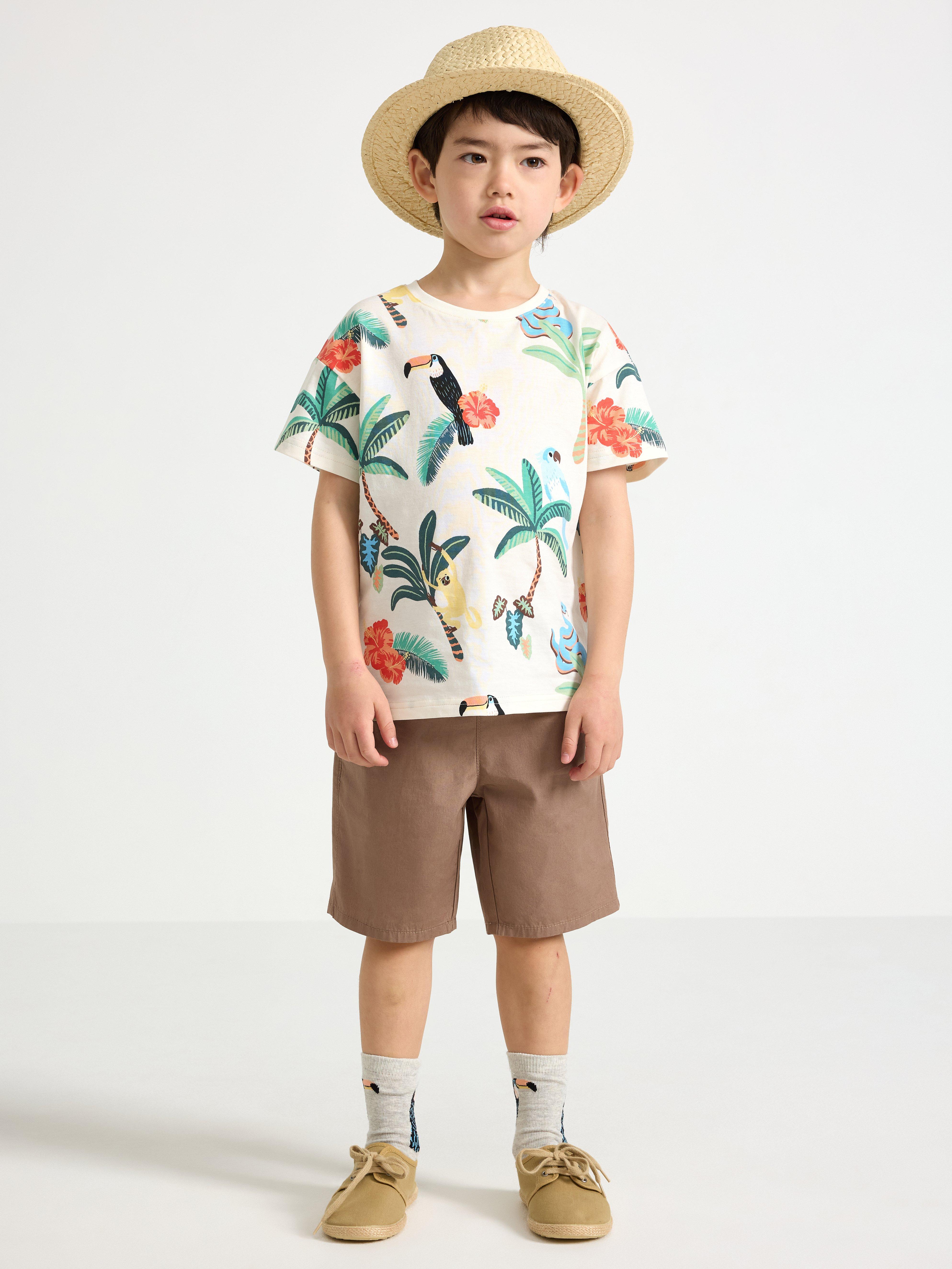 Shorts - Børn - Khaki