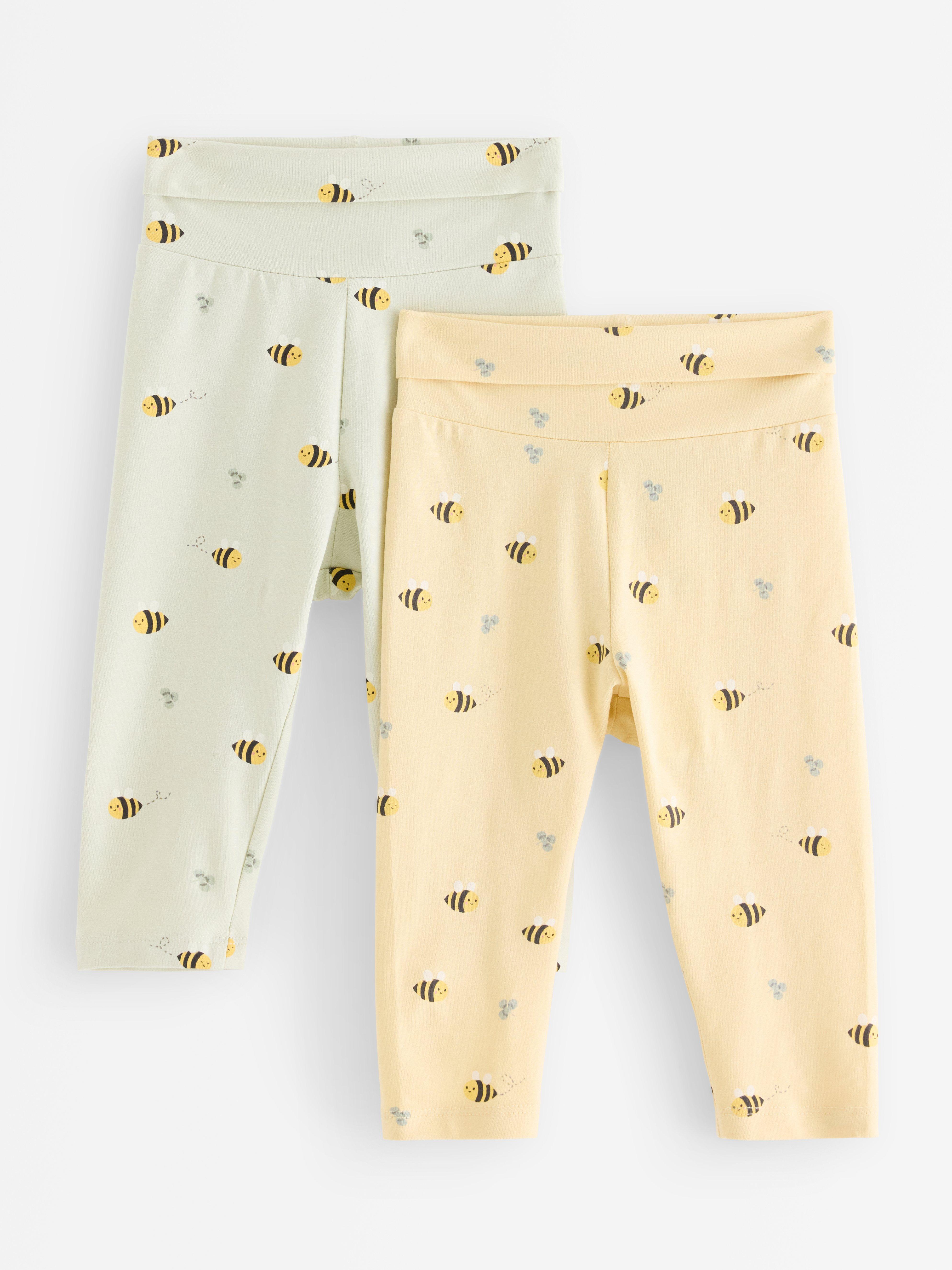 Leggings - Børn - Gul