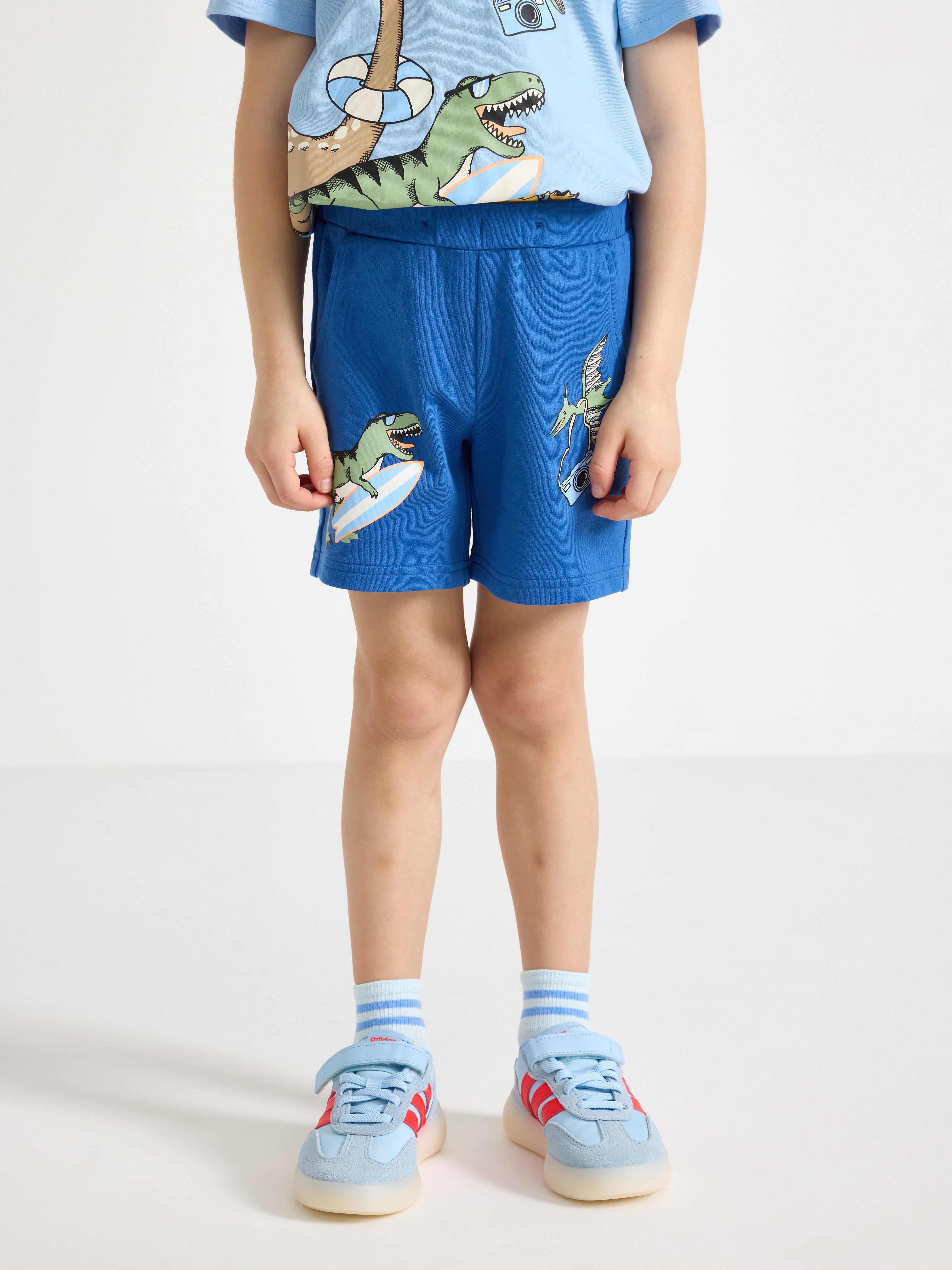 Shorts - Barn - Blå