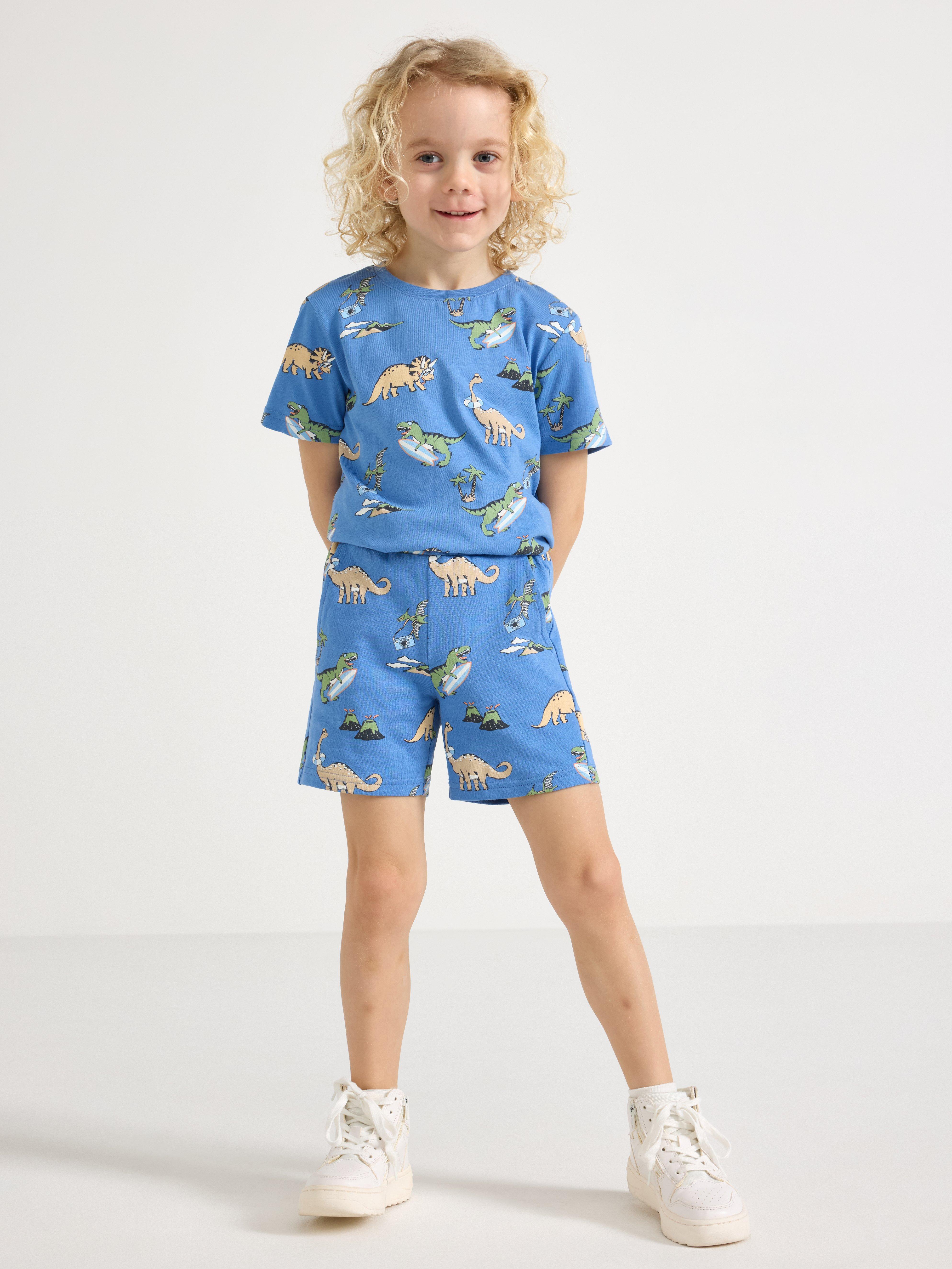 Shorts - Barn - Blå
