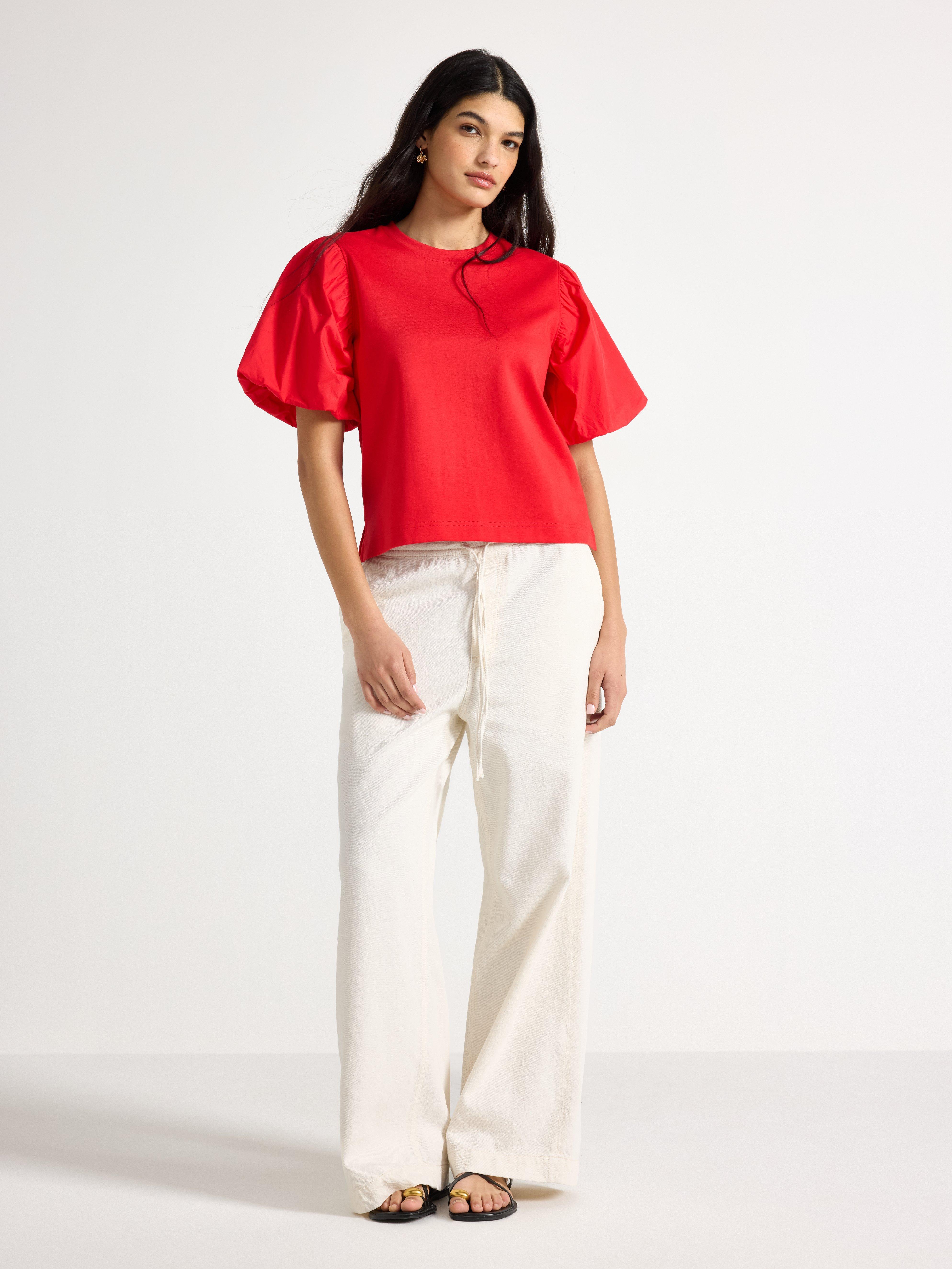 Top - Womens Wear - Red