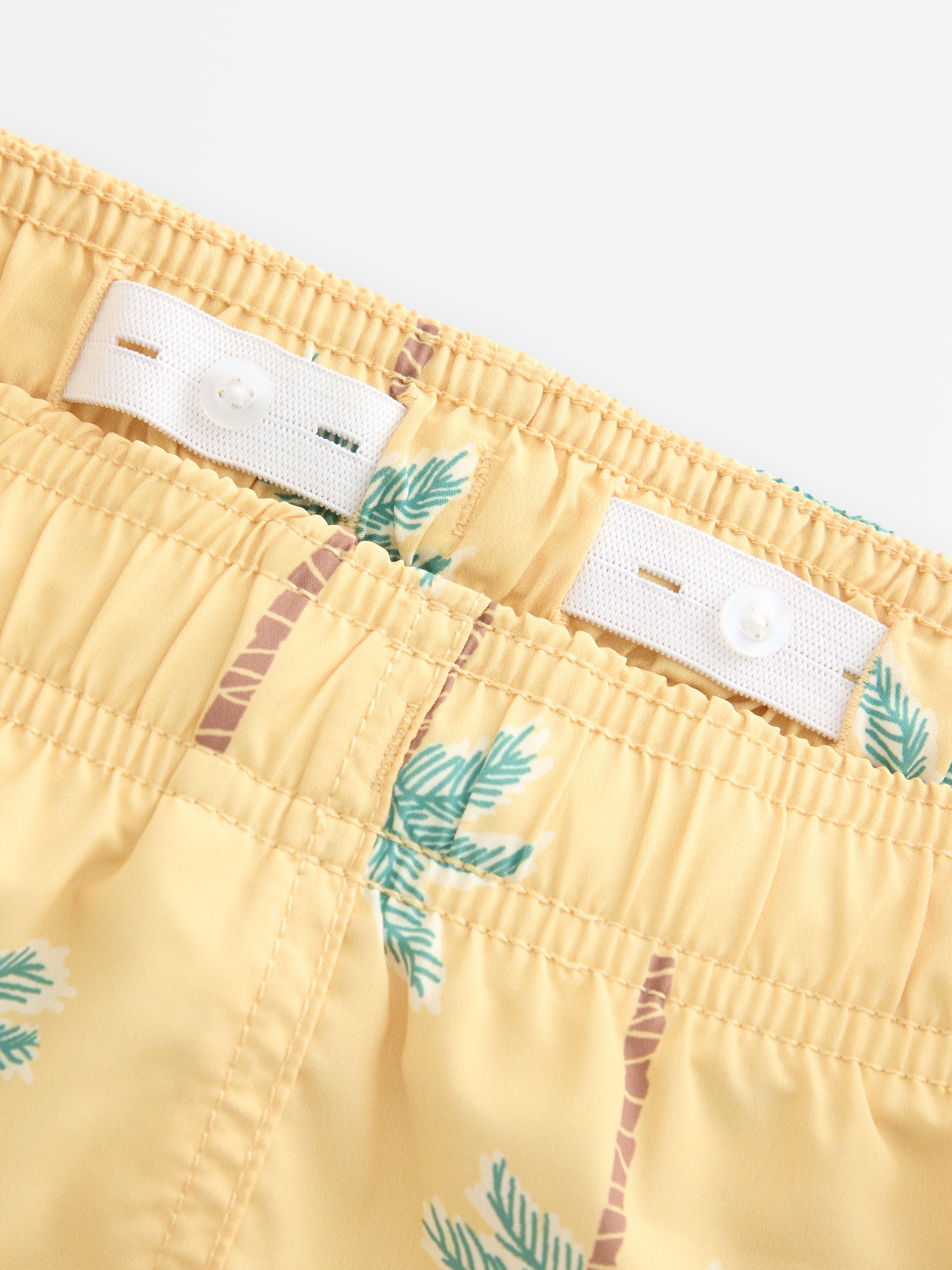 Badeshorts - Børn - Gul