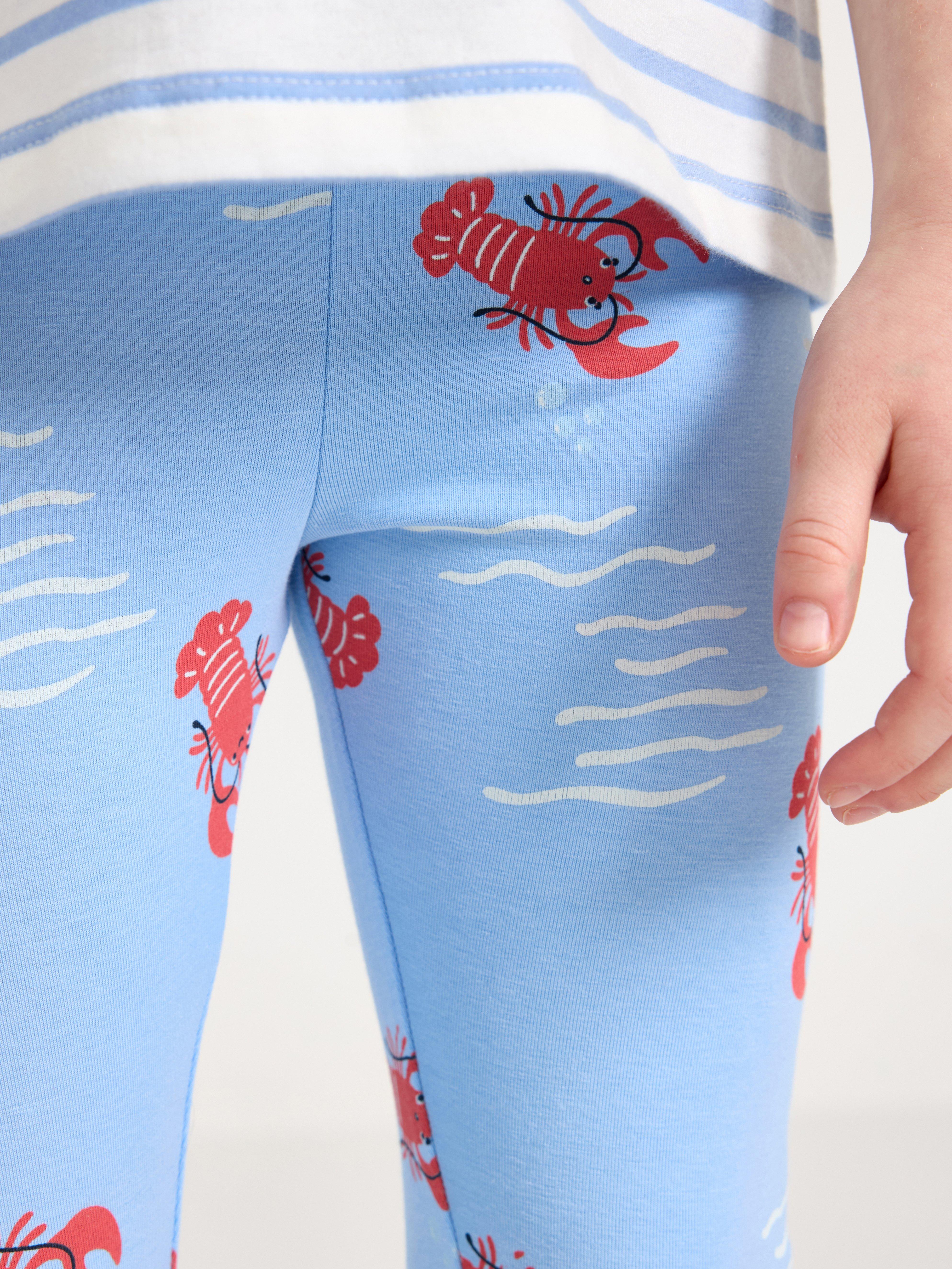 Leggings - Børn - Blå