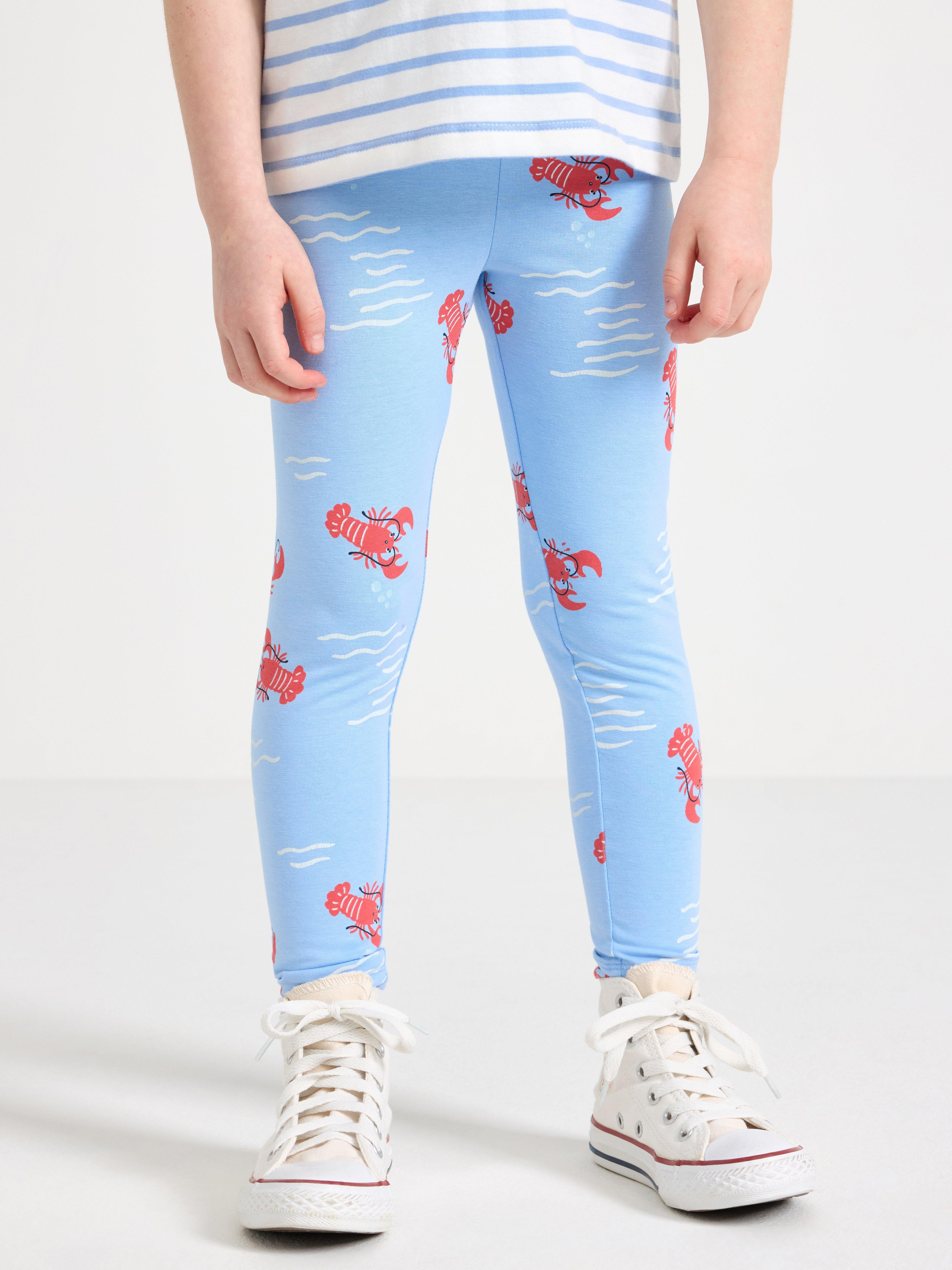 Leggings - Børn - Blå