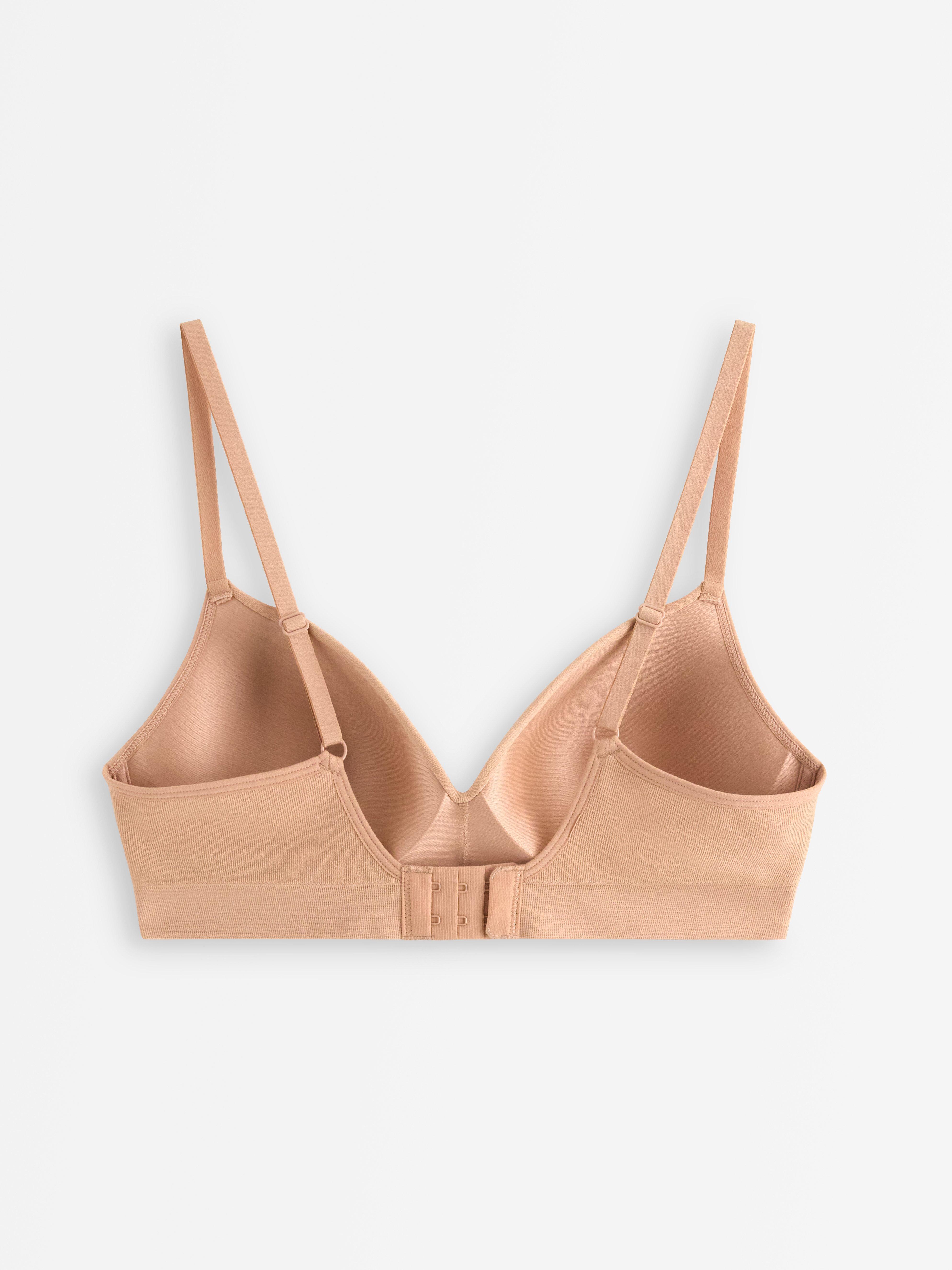 Flora bøjlefri bh - Undertøj - Beige