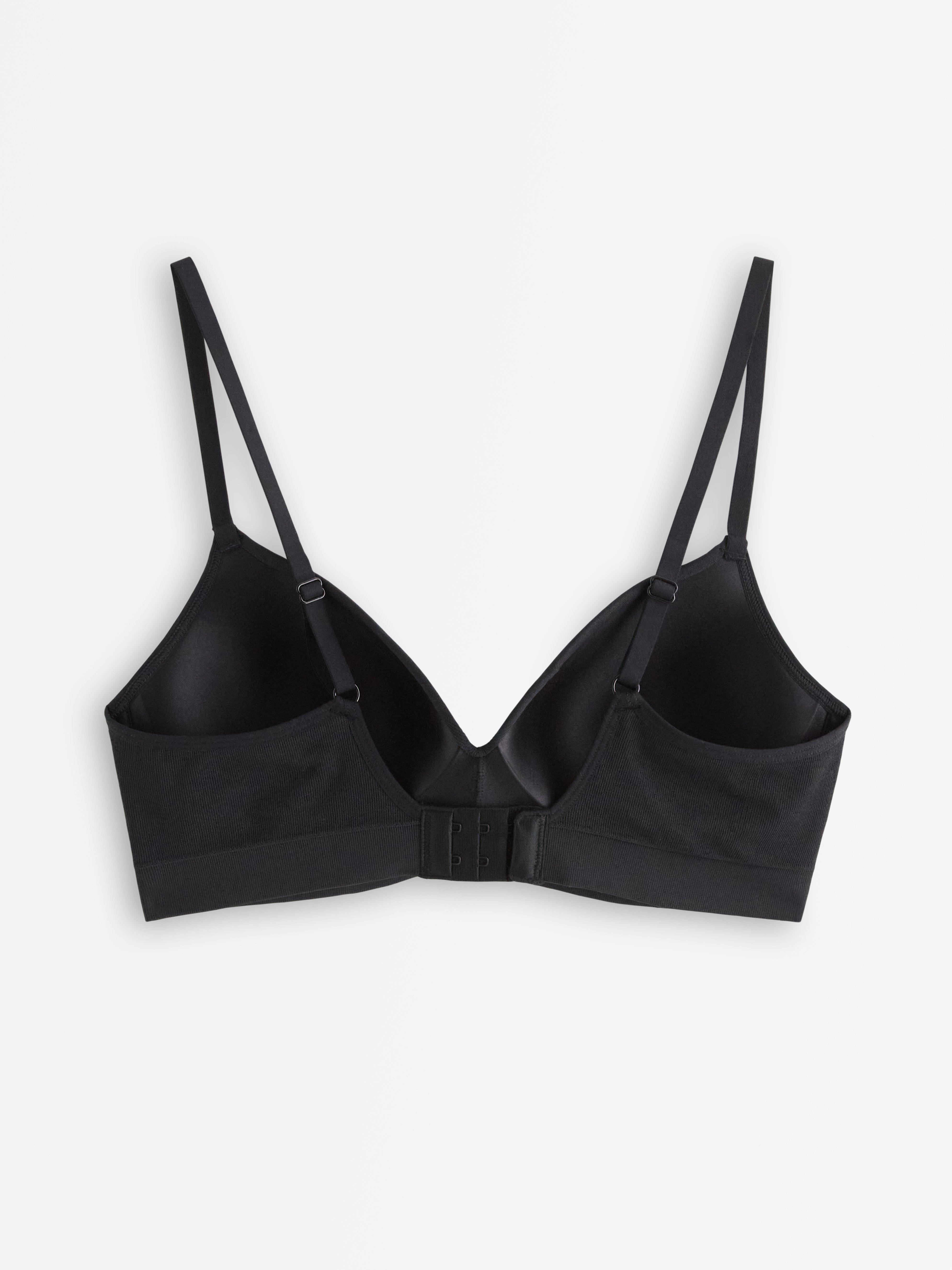 Flora bøjlefri bh - Undertøj - Sort