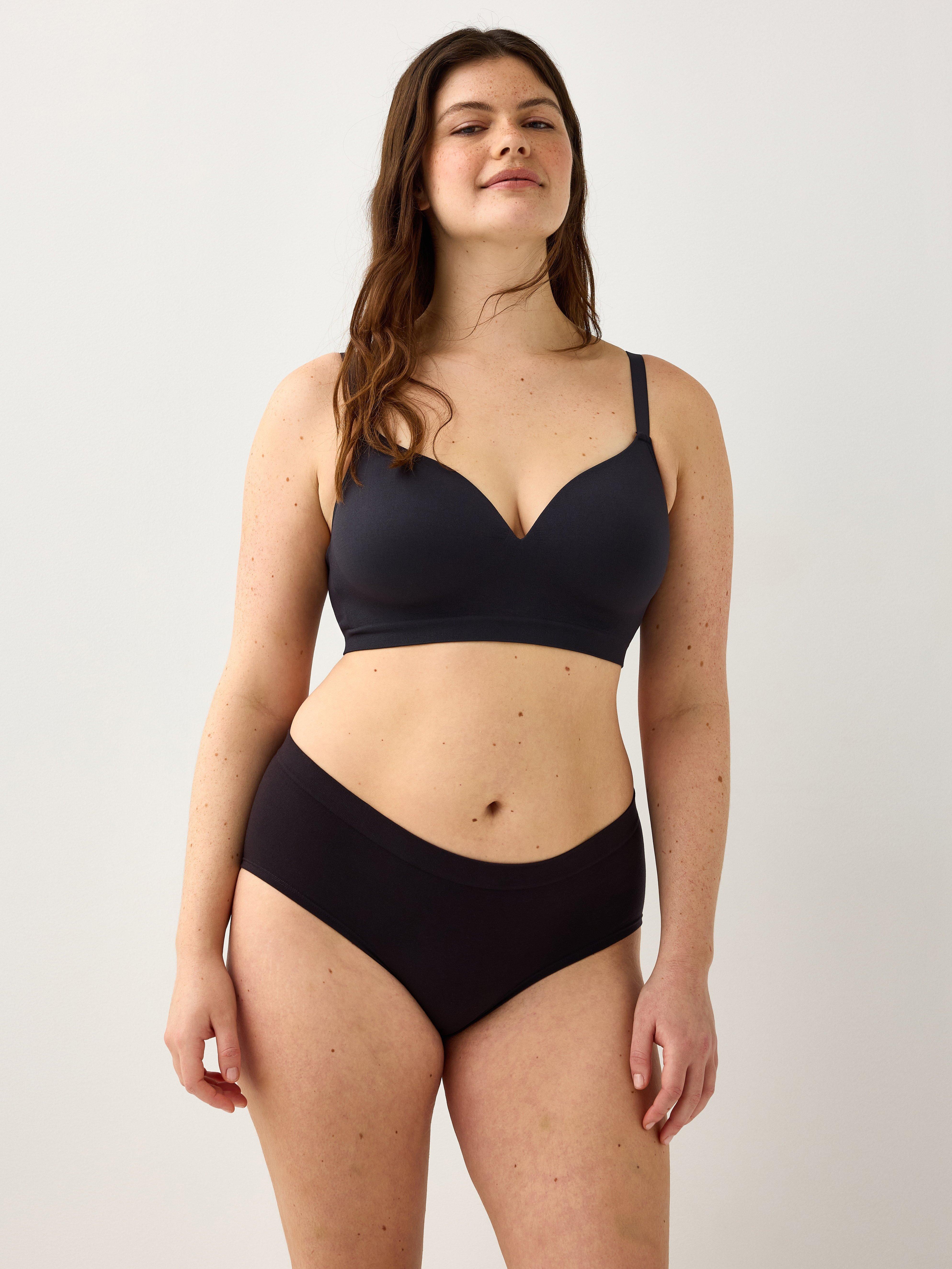 Flora Wirefree Bra - Lingerie - Black