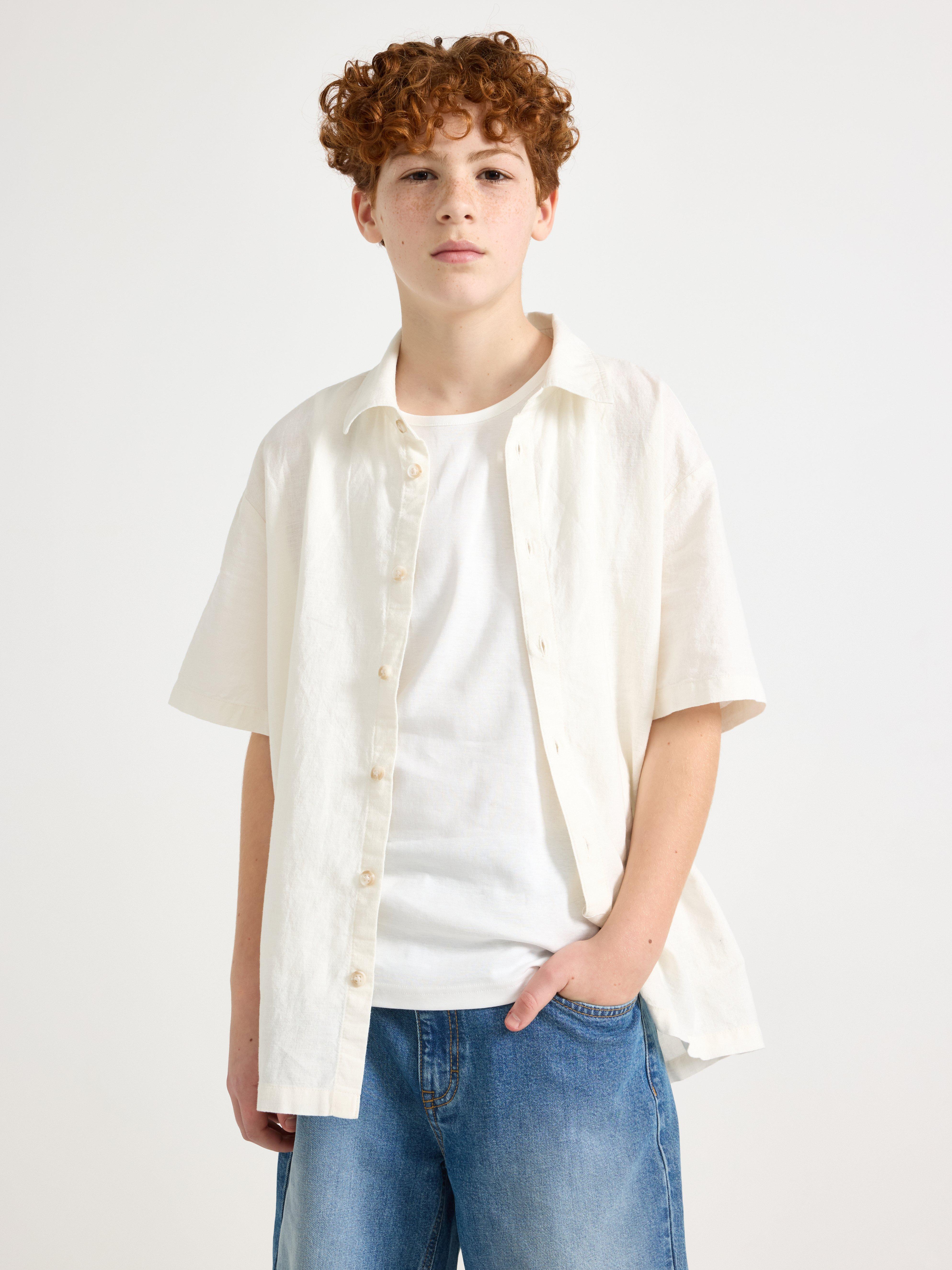 Shirt - Kids Wear - White