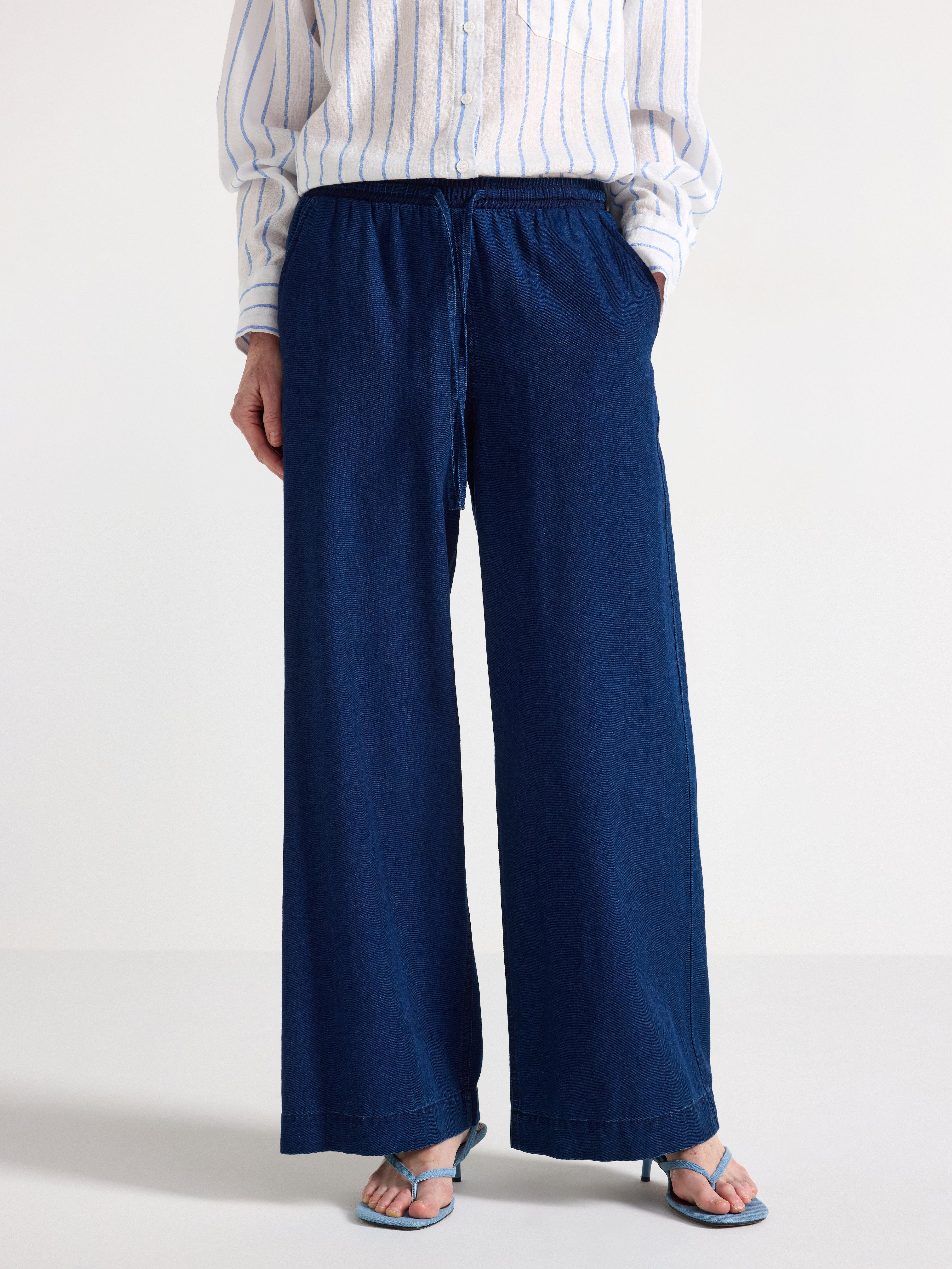 Trousers - Womens Wear - Blue