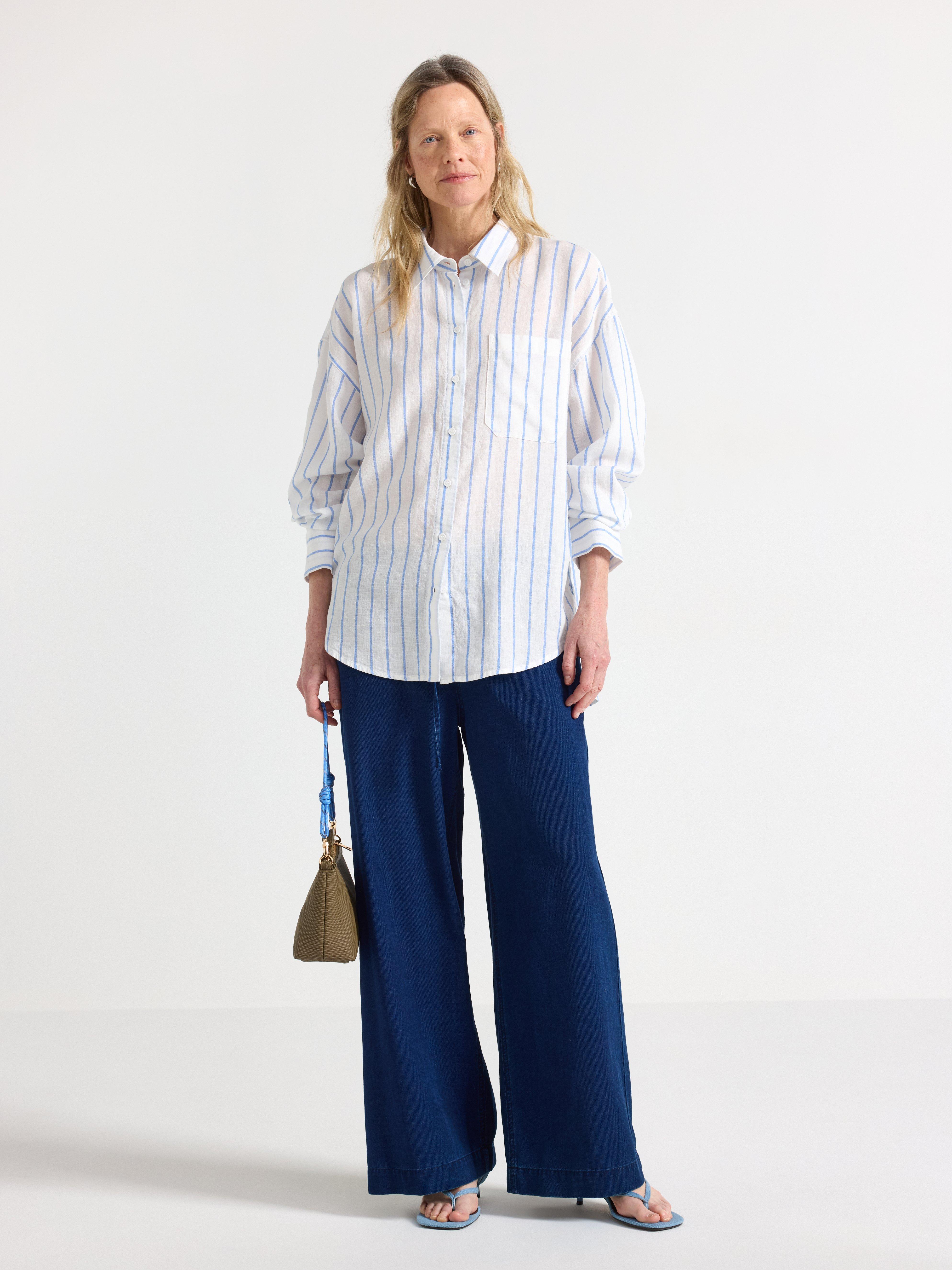 Trousers - Womens Wear - Blue