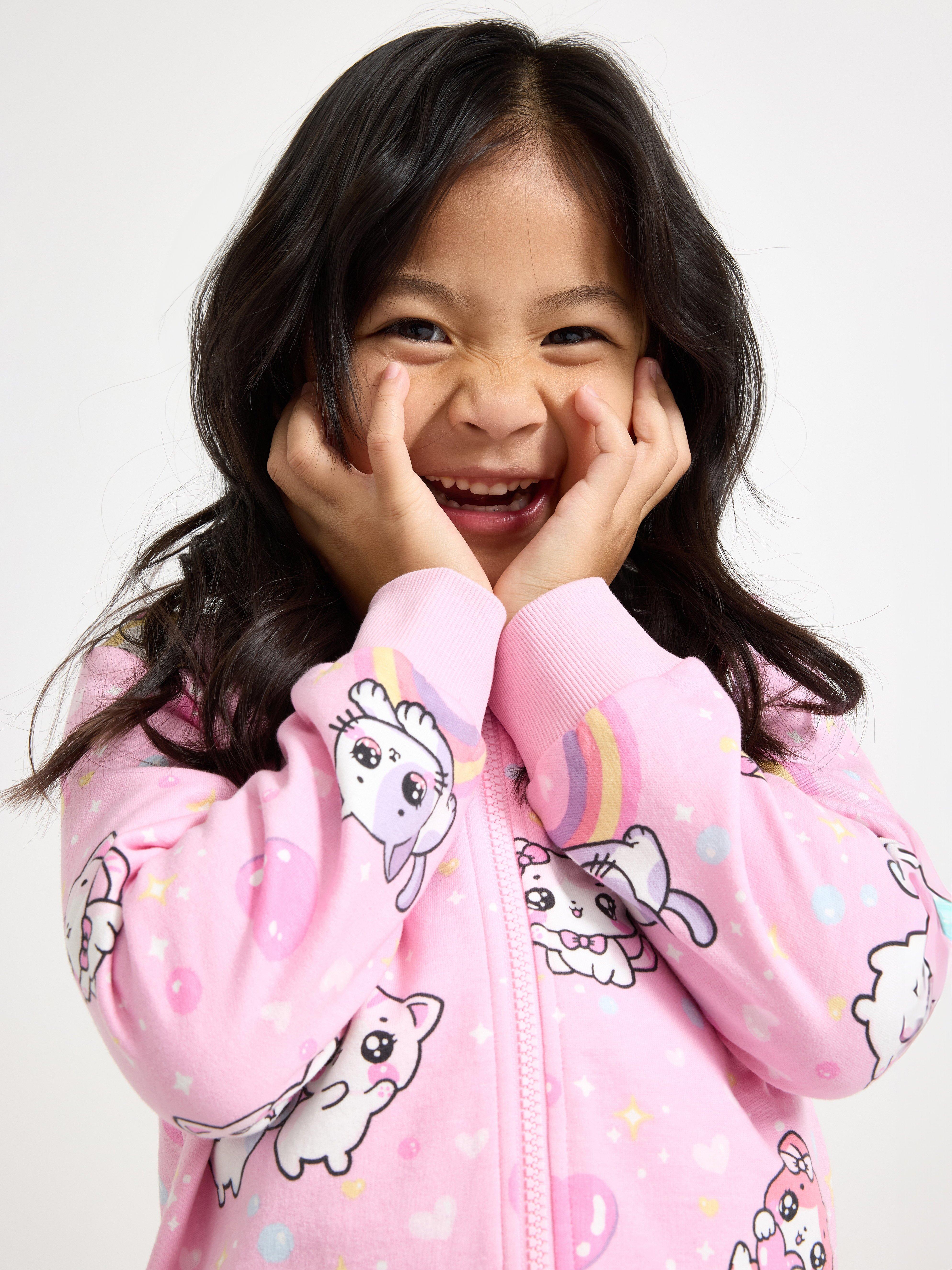 Bomber Jacket - Kids Wear - Pink