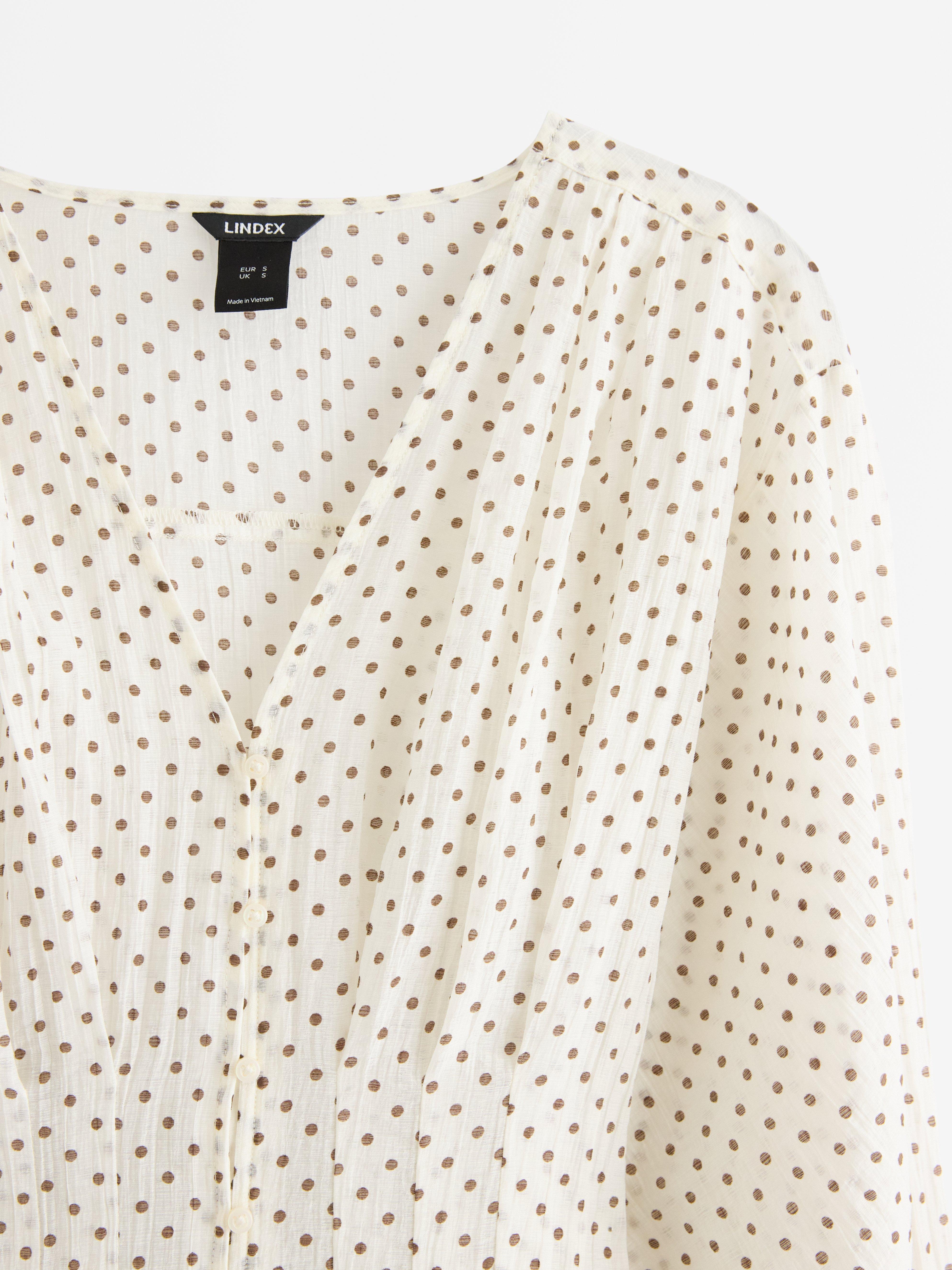 Blus - Dam - Vit