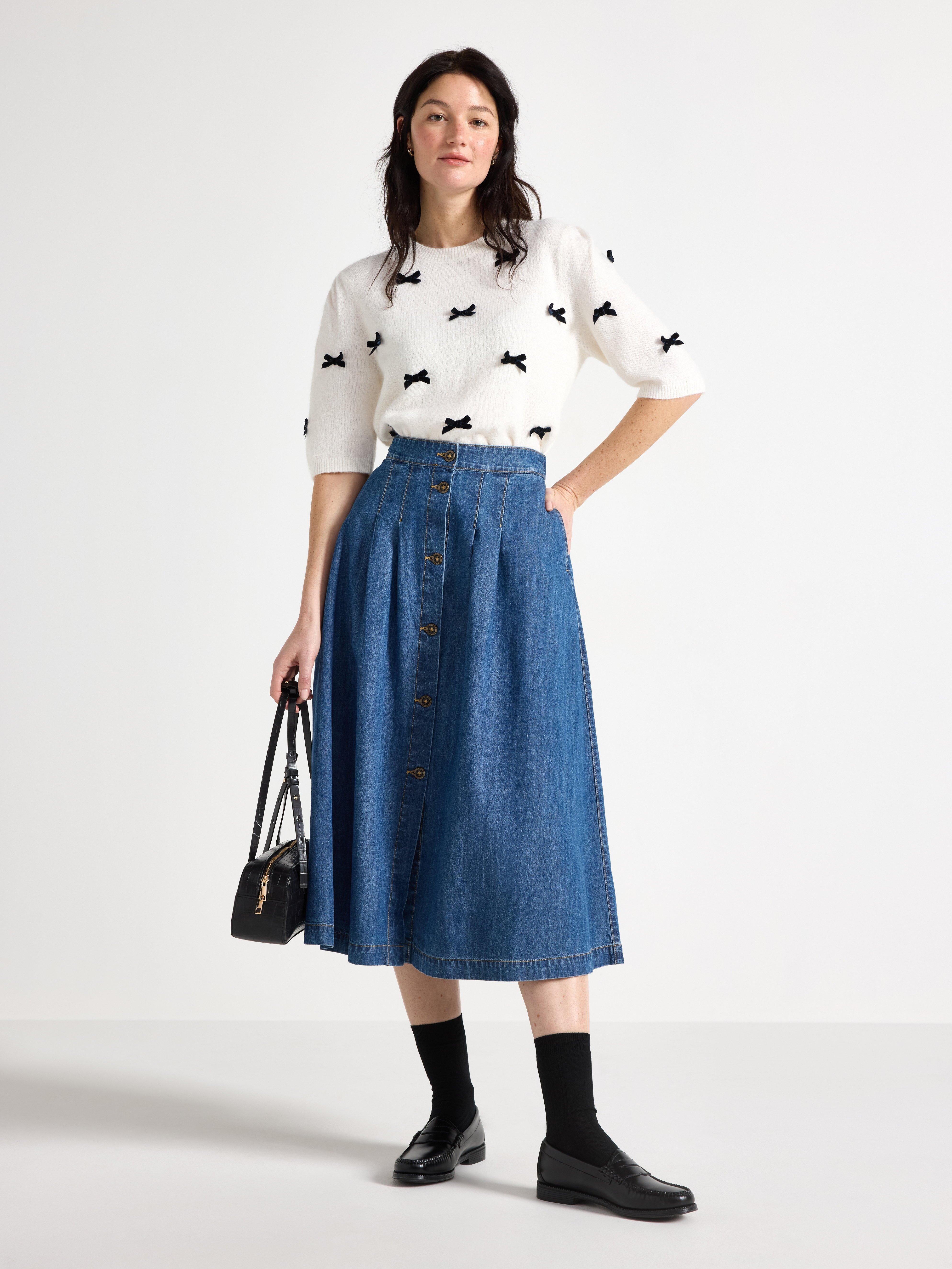 Skirt - Womens Wear - Blue