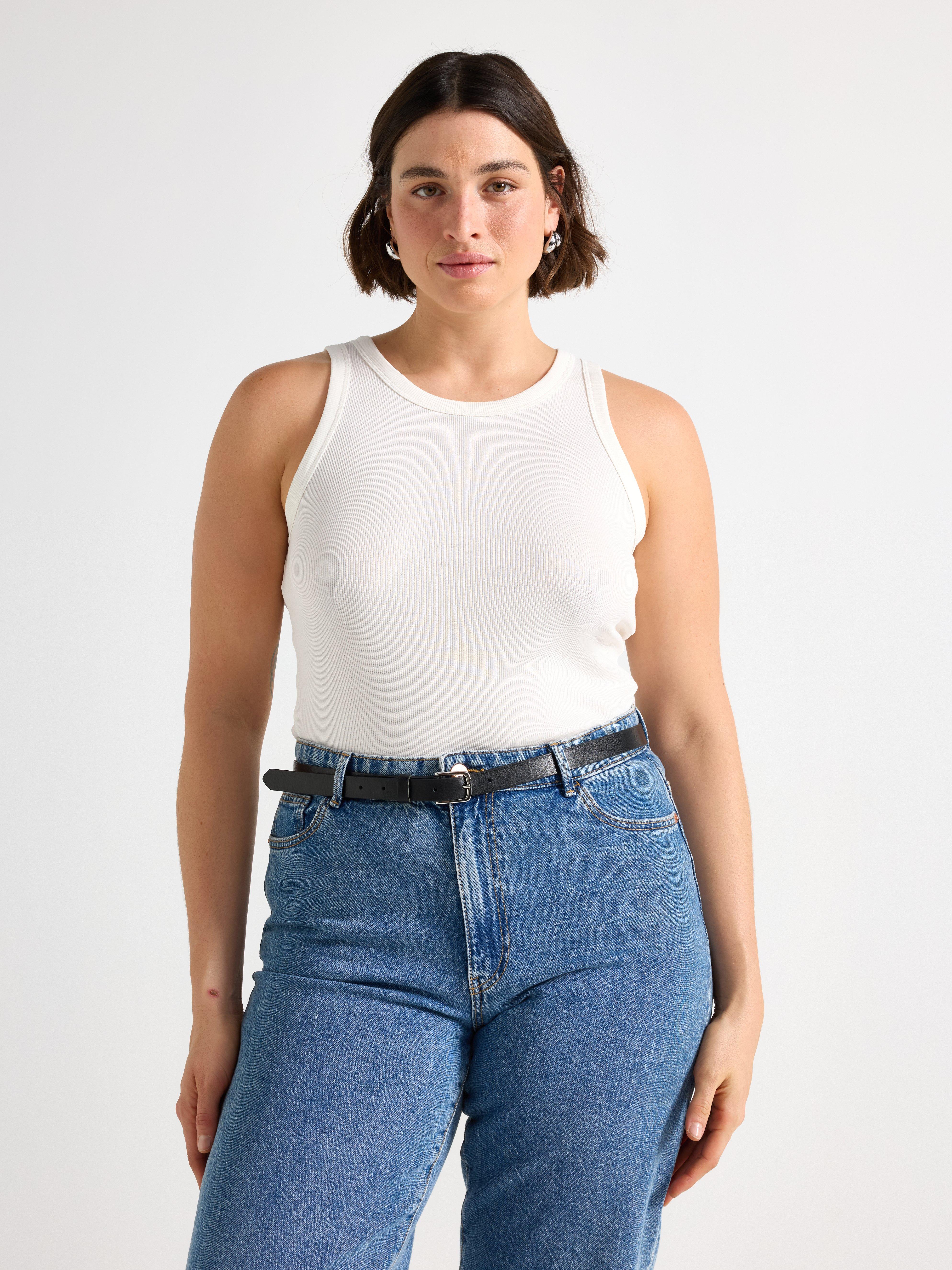 Tank Top - Womens Wear - White