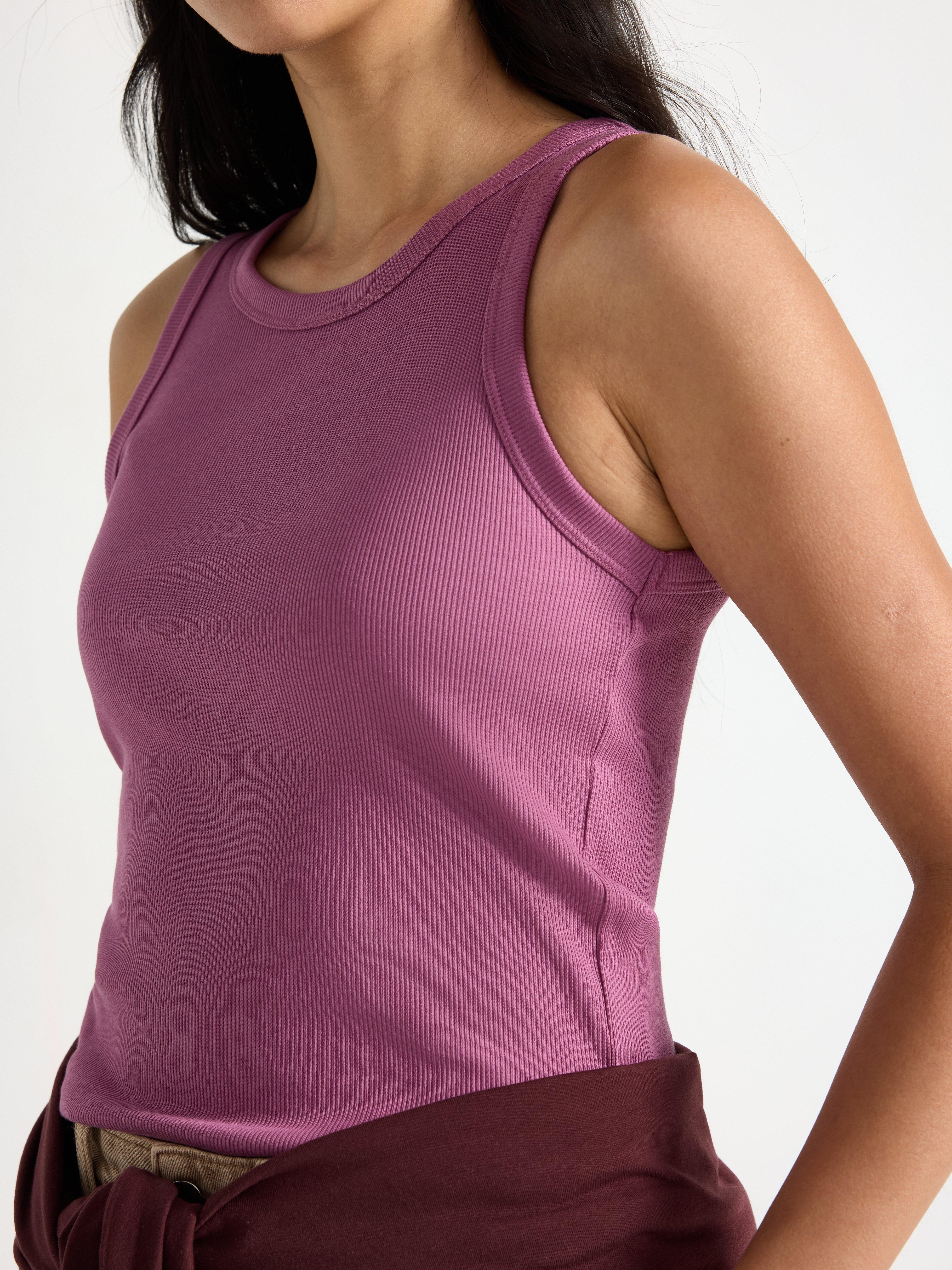 Tanktop - Dame - Lilla