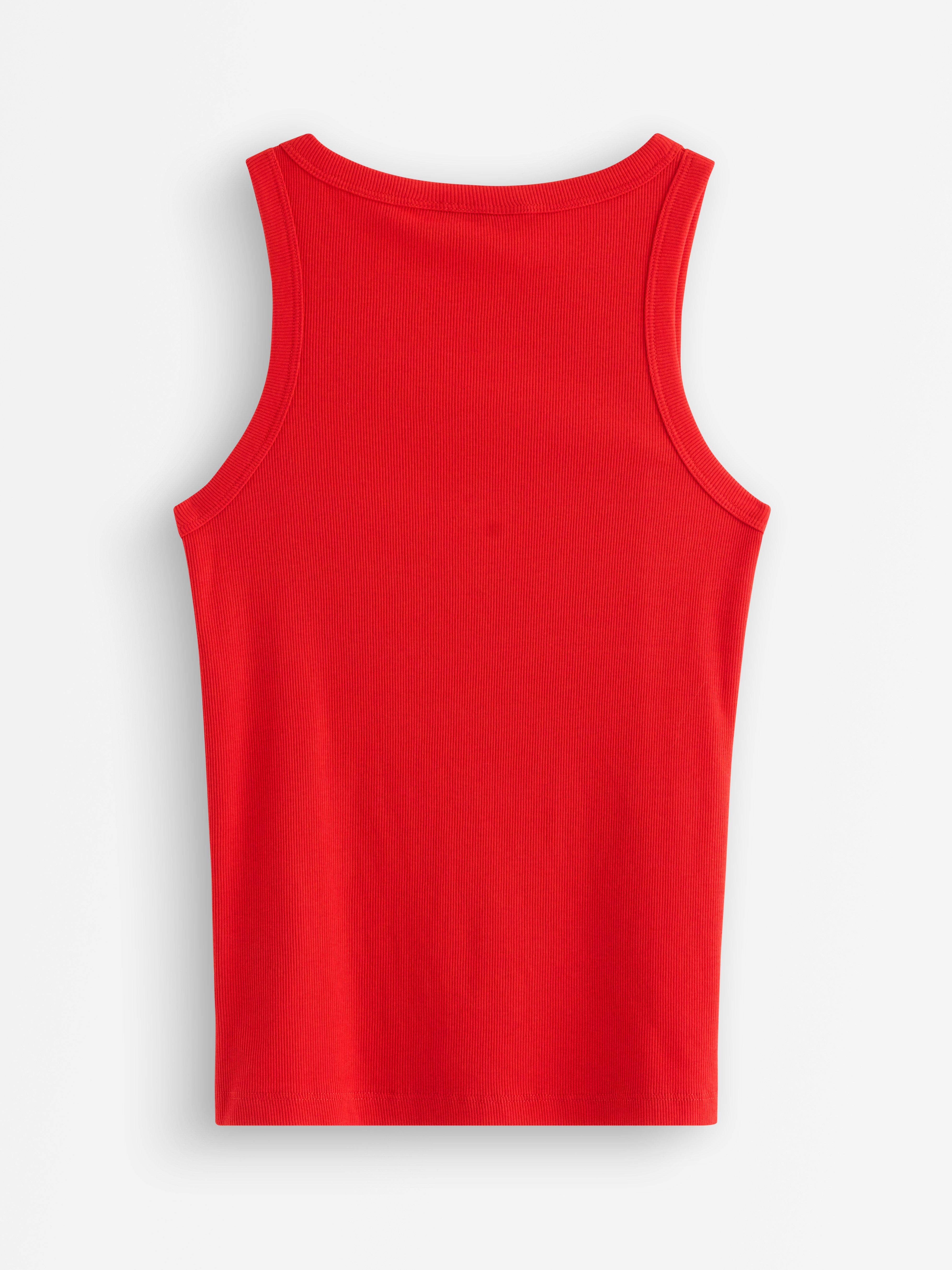 Tanktop - Dame - Rød