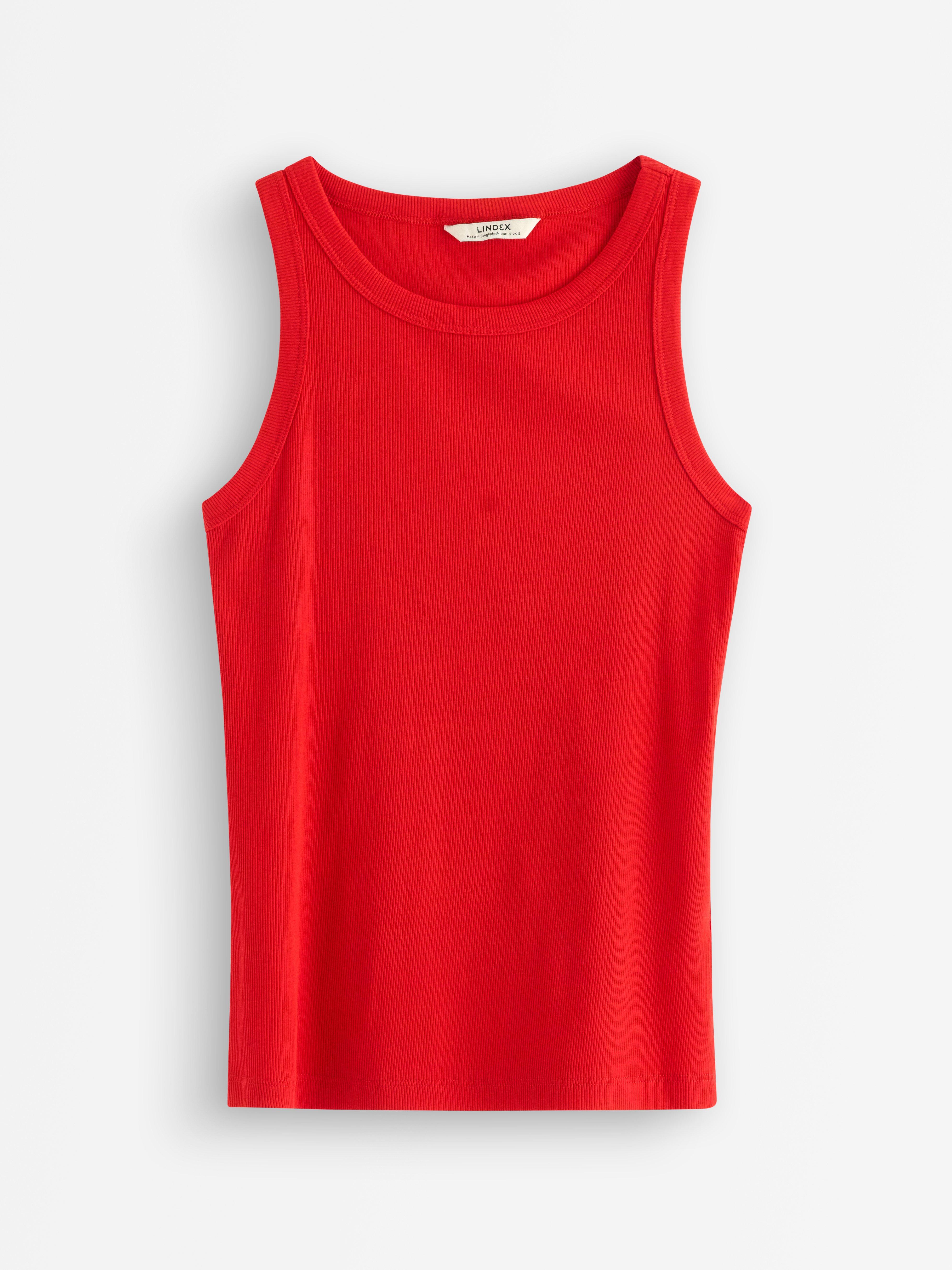 Tank Top - Womens Wear - Red