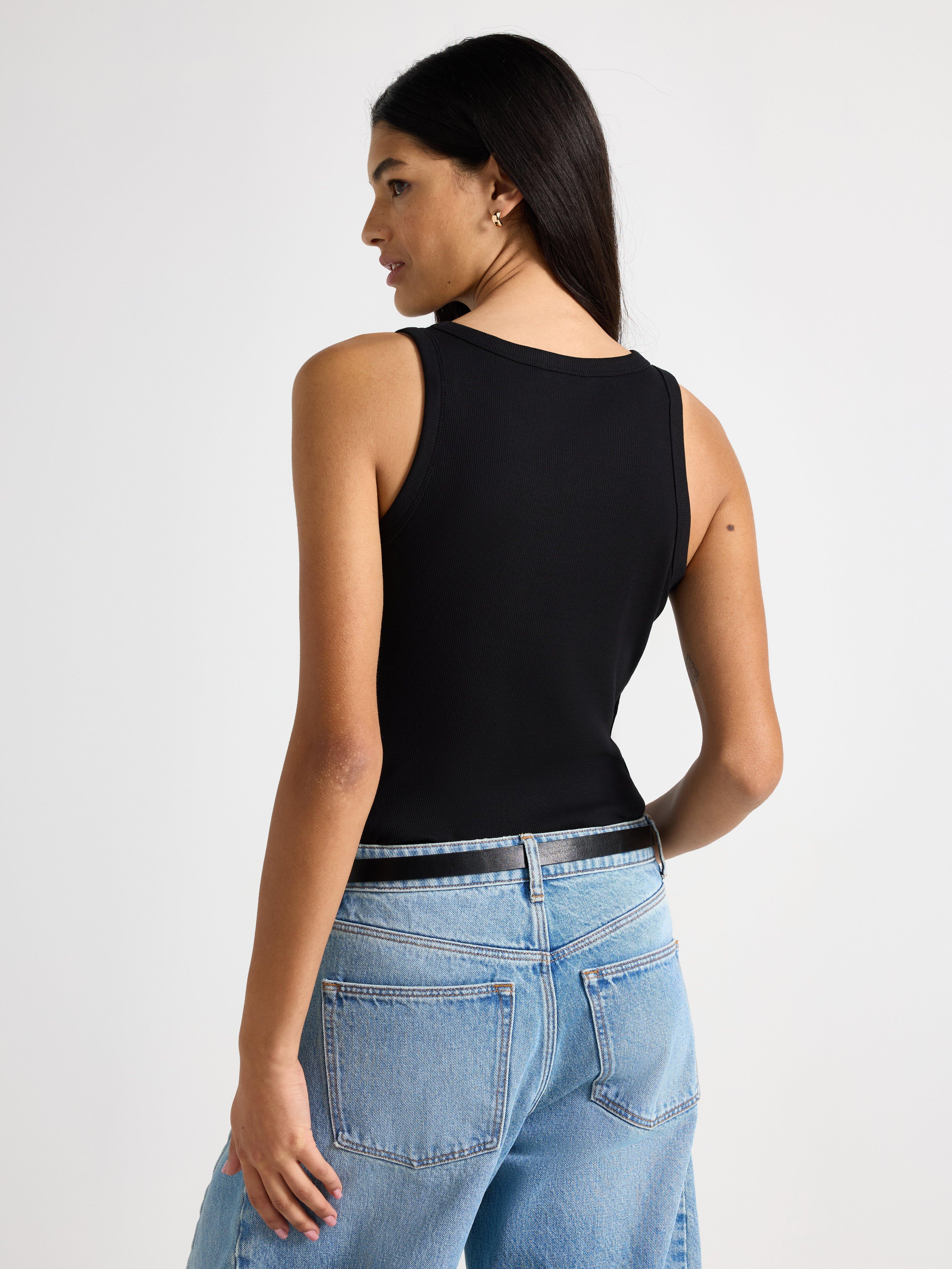 Tanktop - Dame - Sort