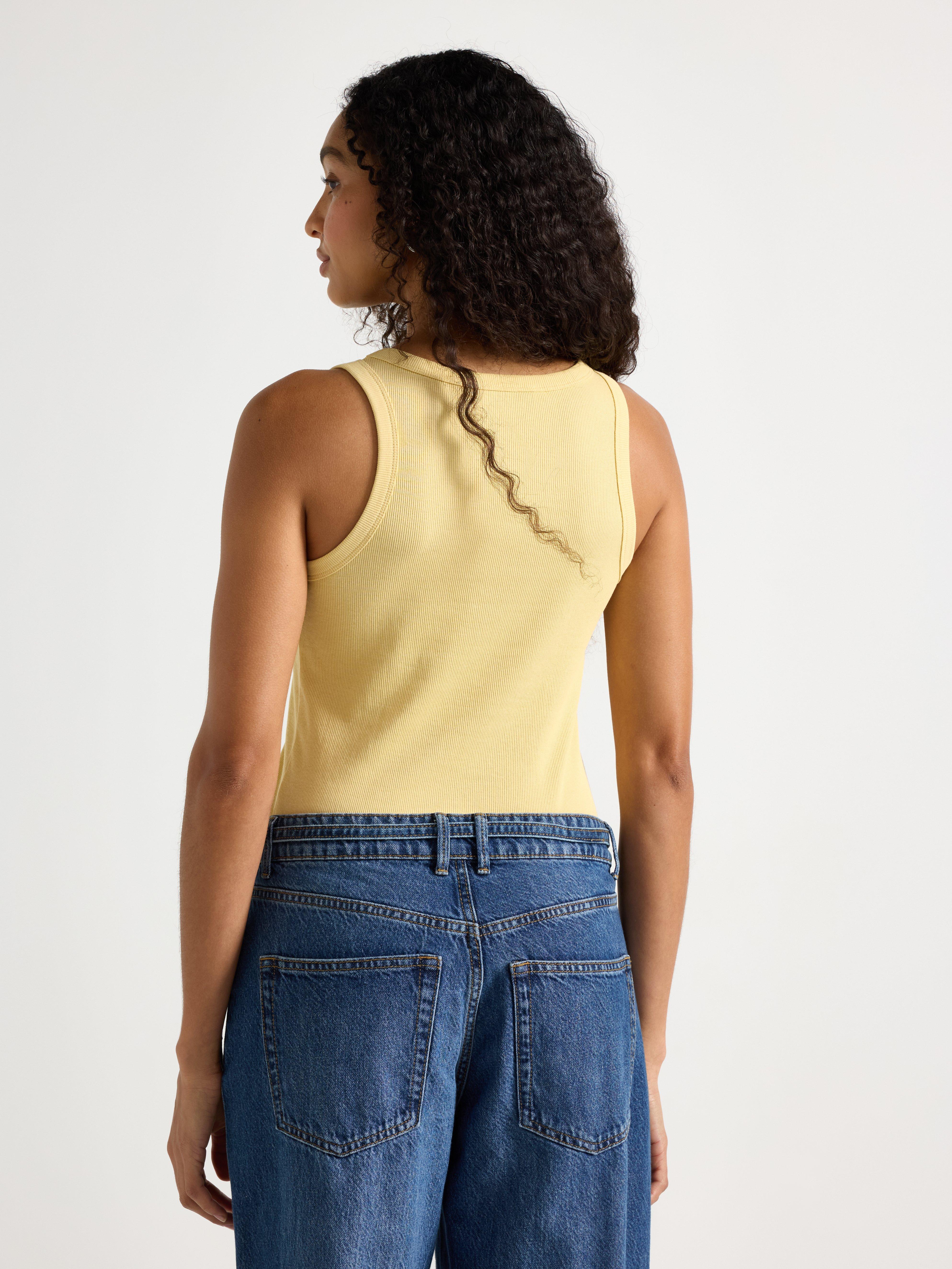 Tank Top - Womens Wear - Yellow