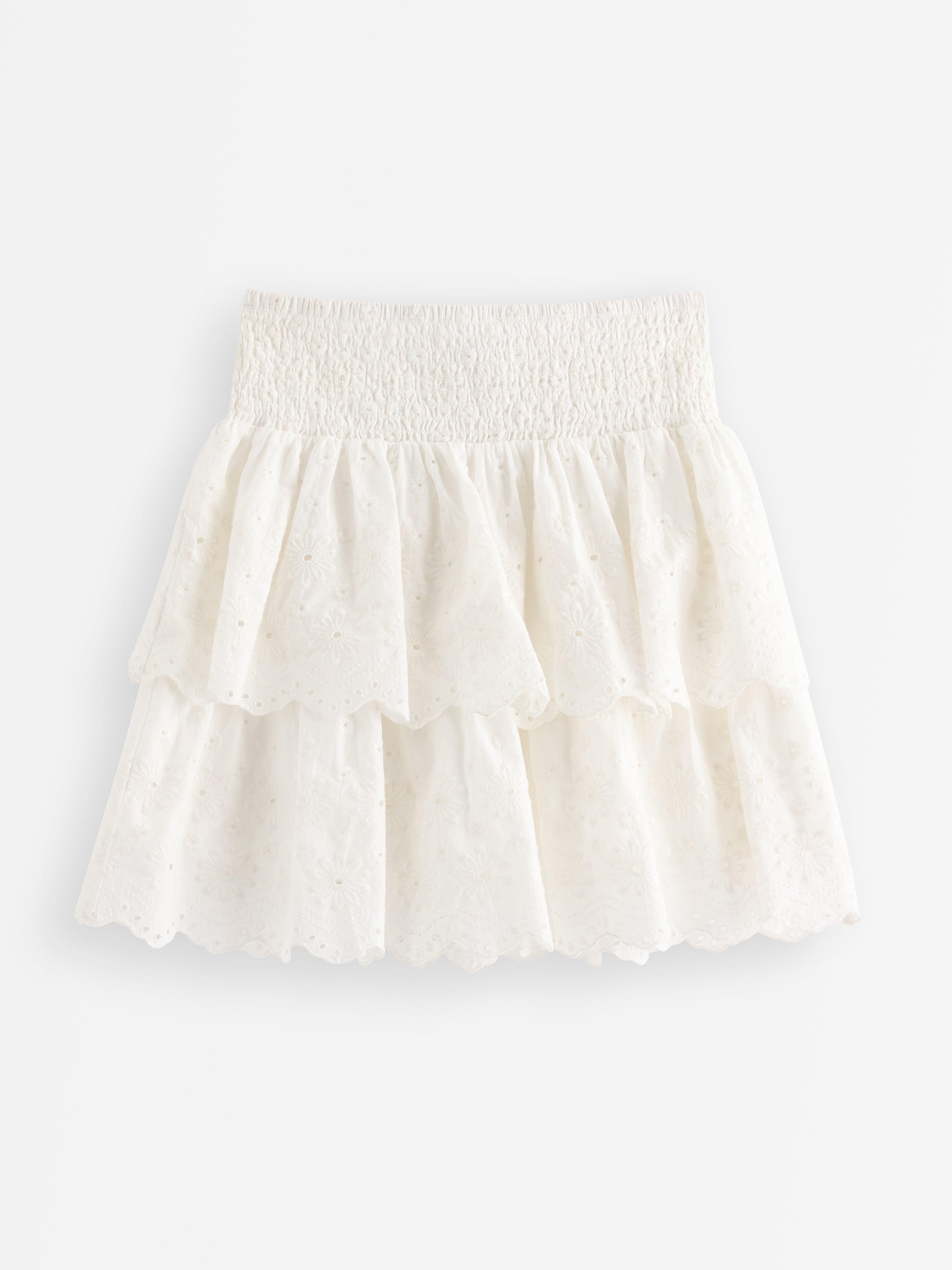Nederdel - Børn - Hvid