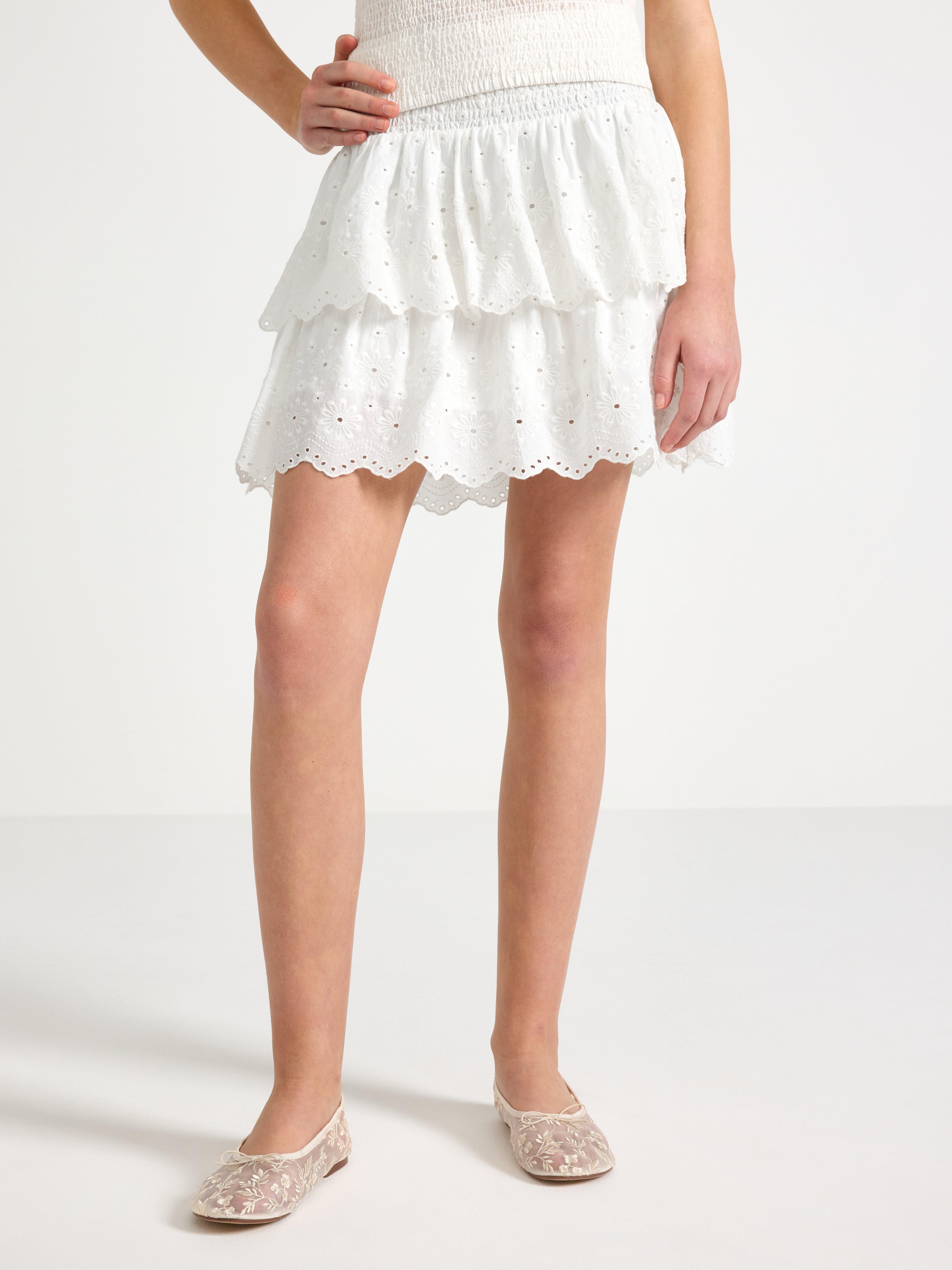 Skirt - Kids Wear - White