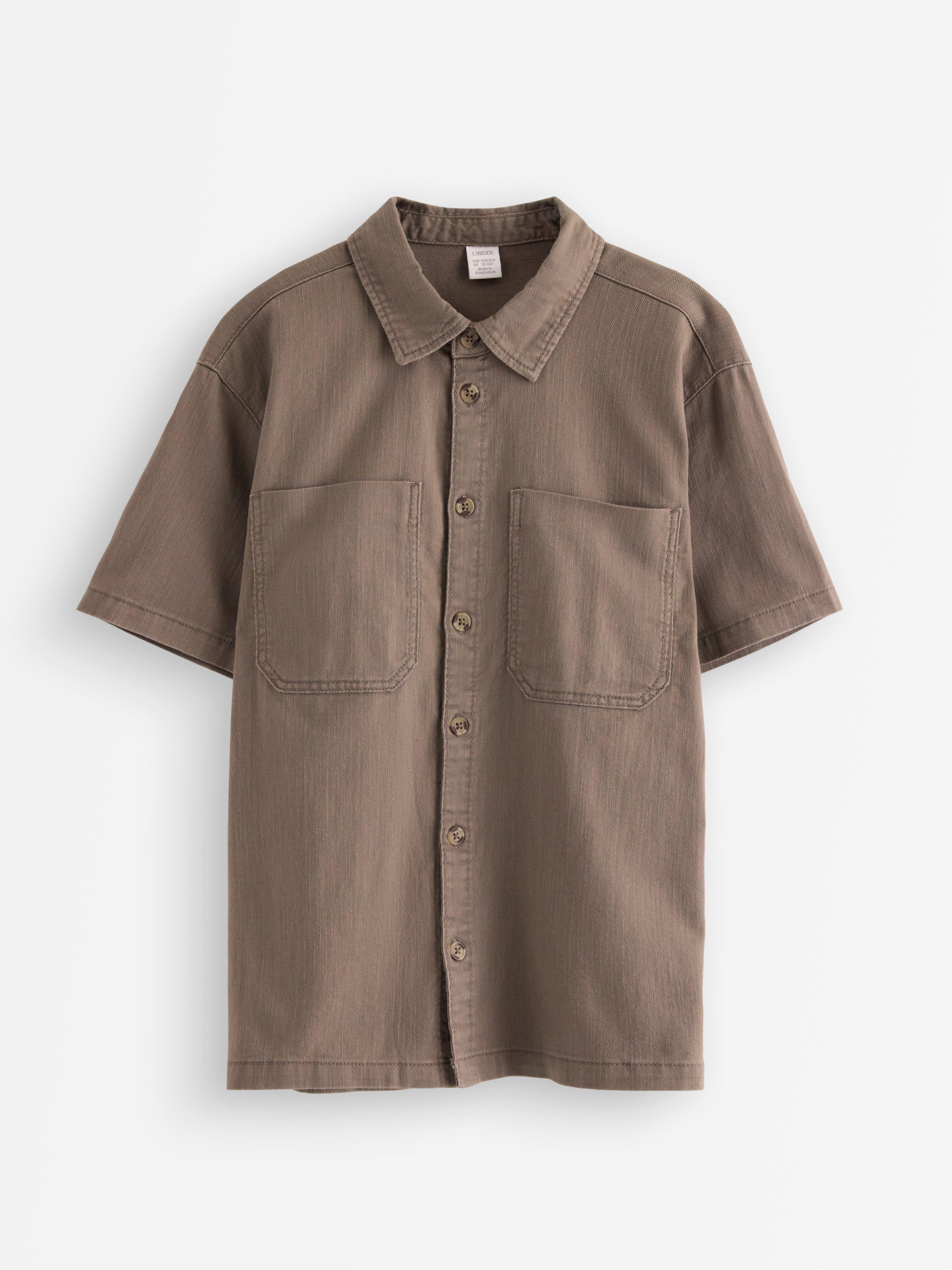Shirt - Kids Wear - Brown