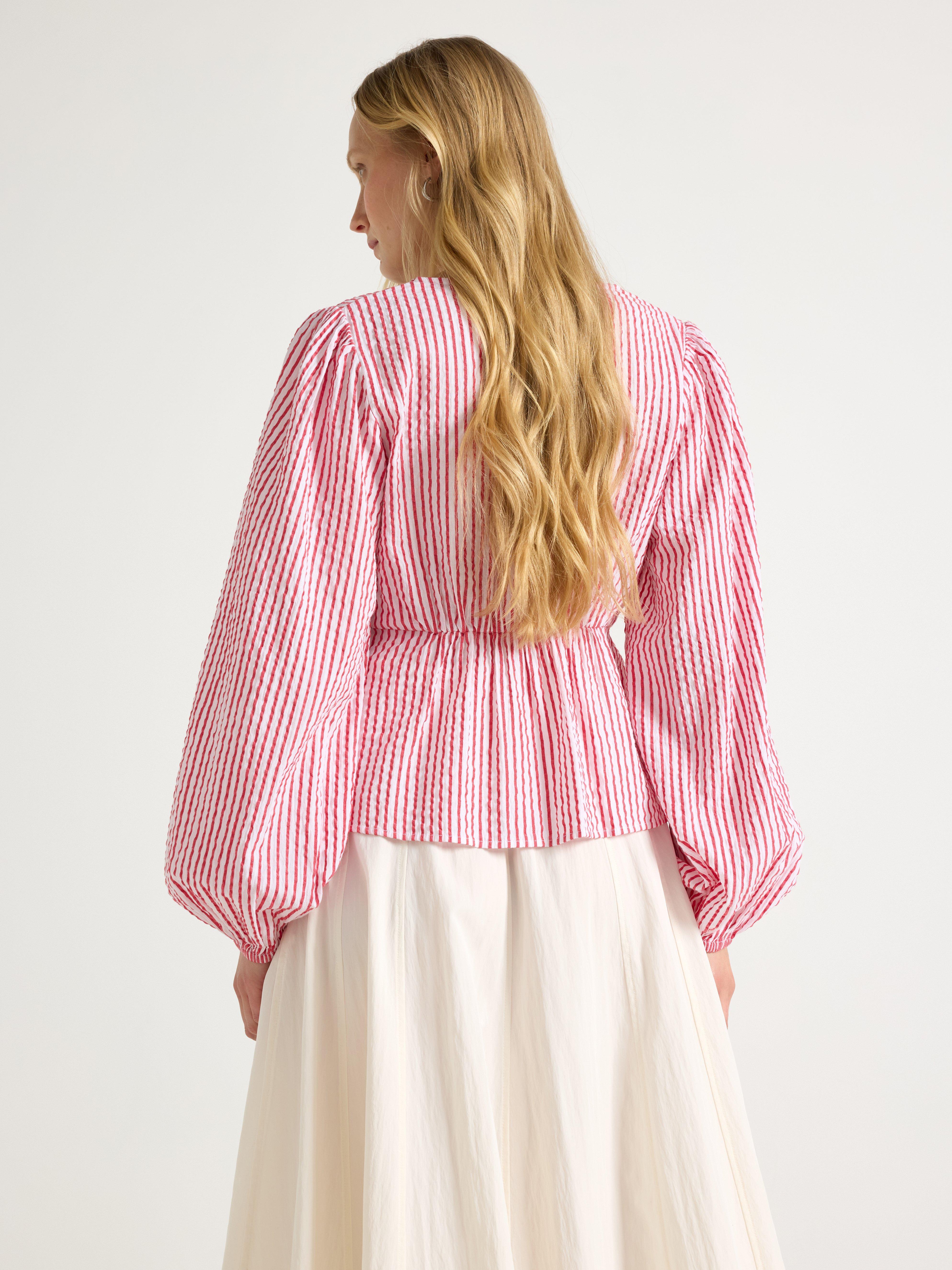 Bluse - Dame - Rød