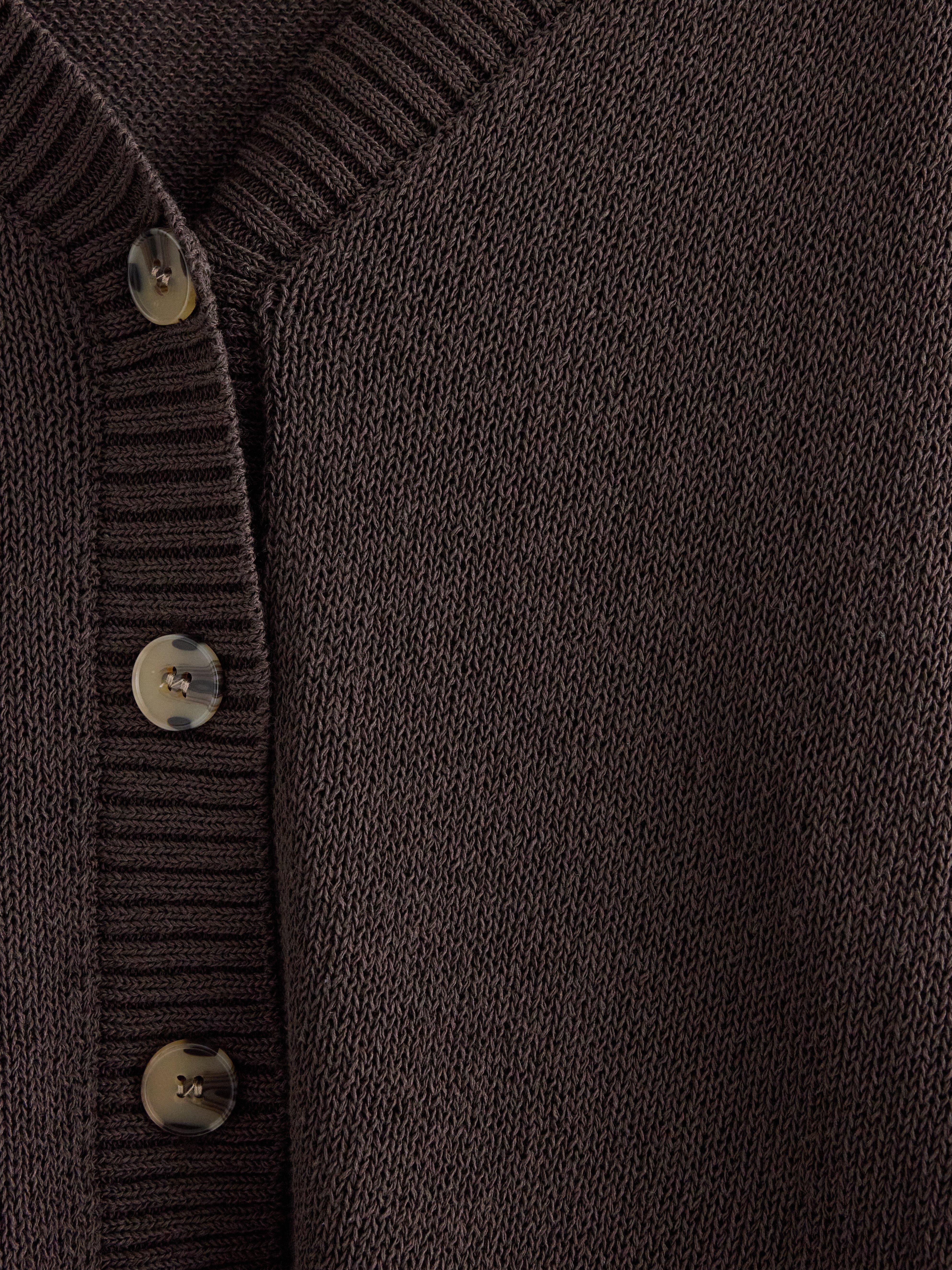 Cardigan - Dam - Brun