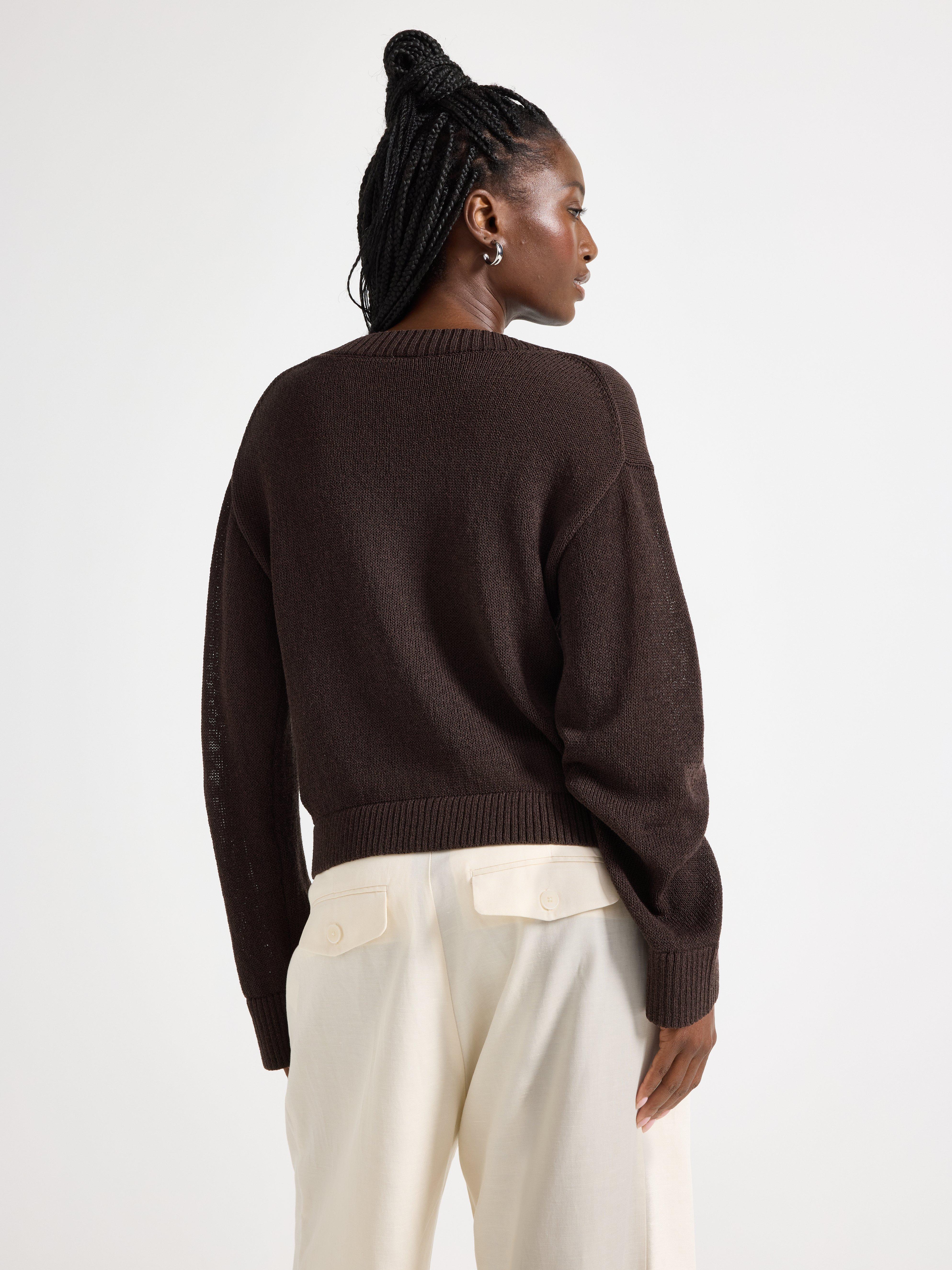 Cardigan - Dam - Brun