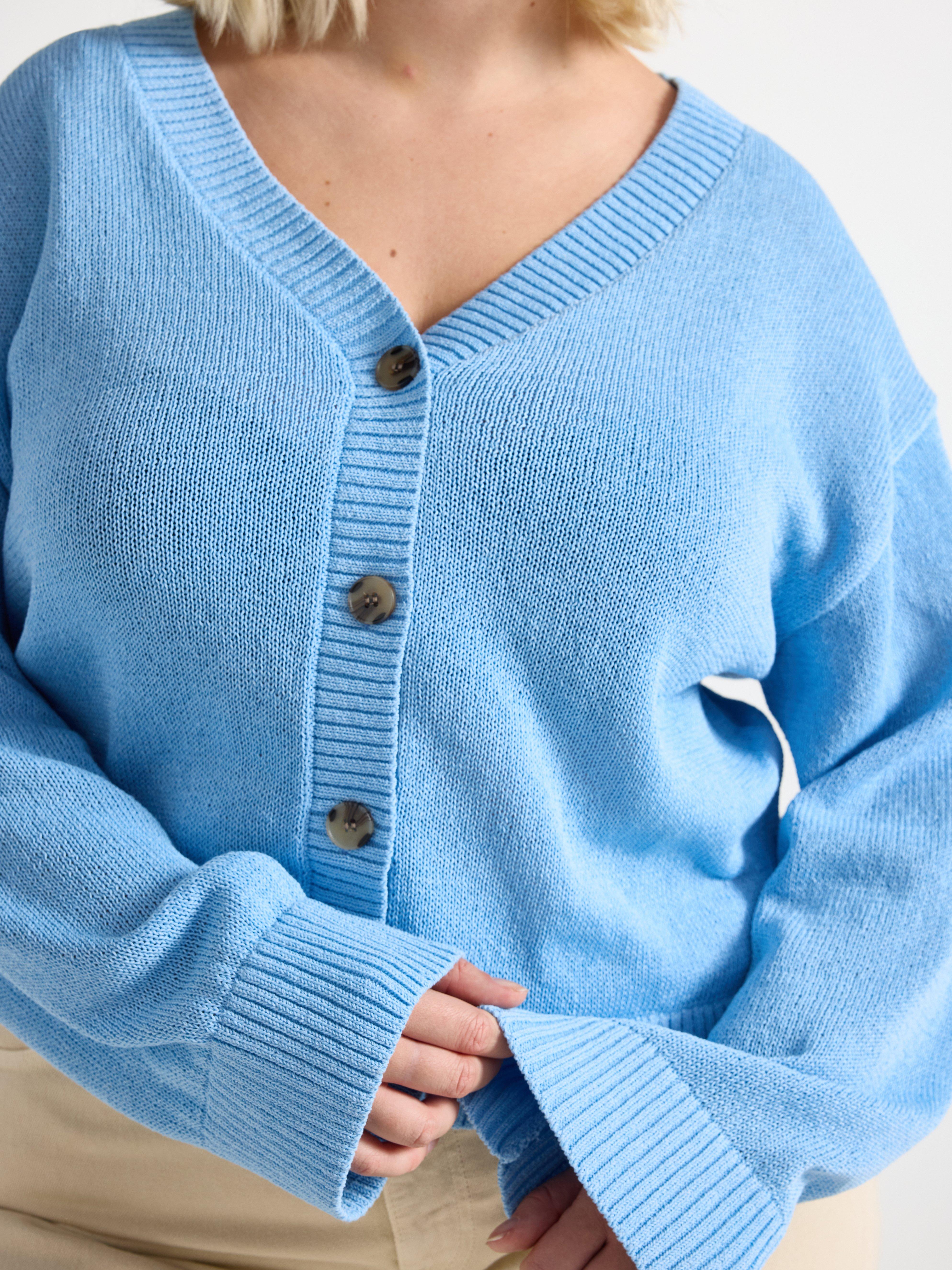 Cardigan - Womens Wear - Blue