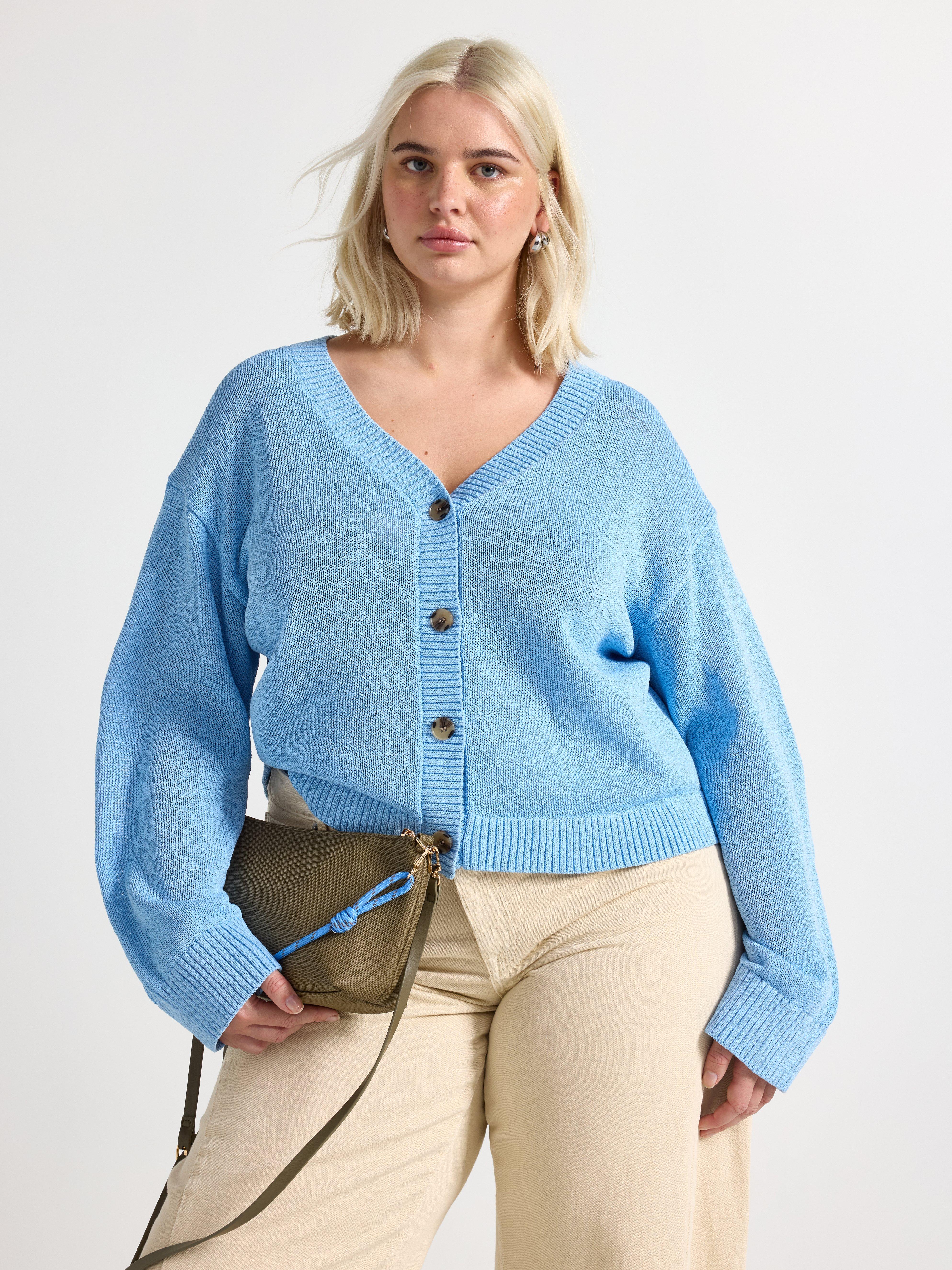 Cardigan - Womens Wear - Blue